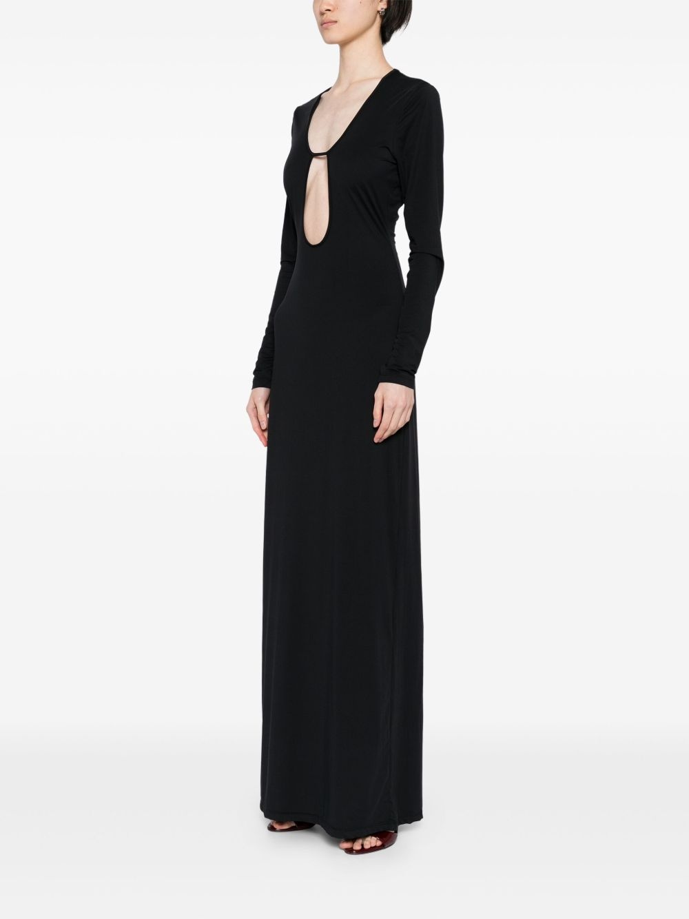 echauffe open long gown - 3