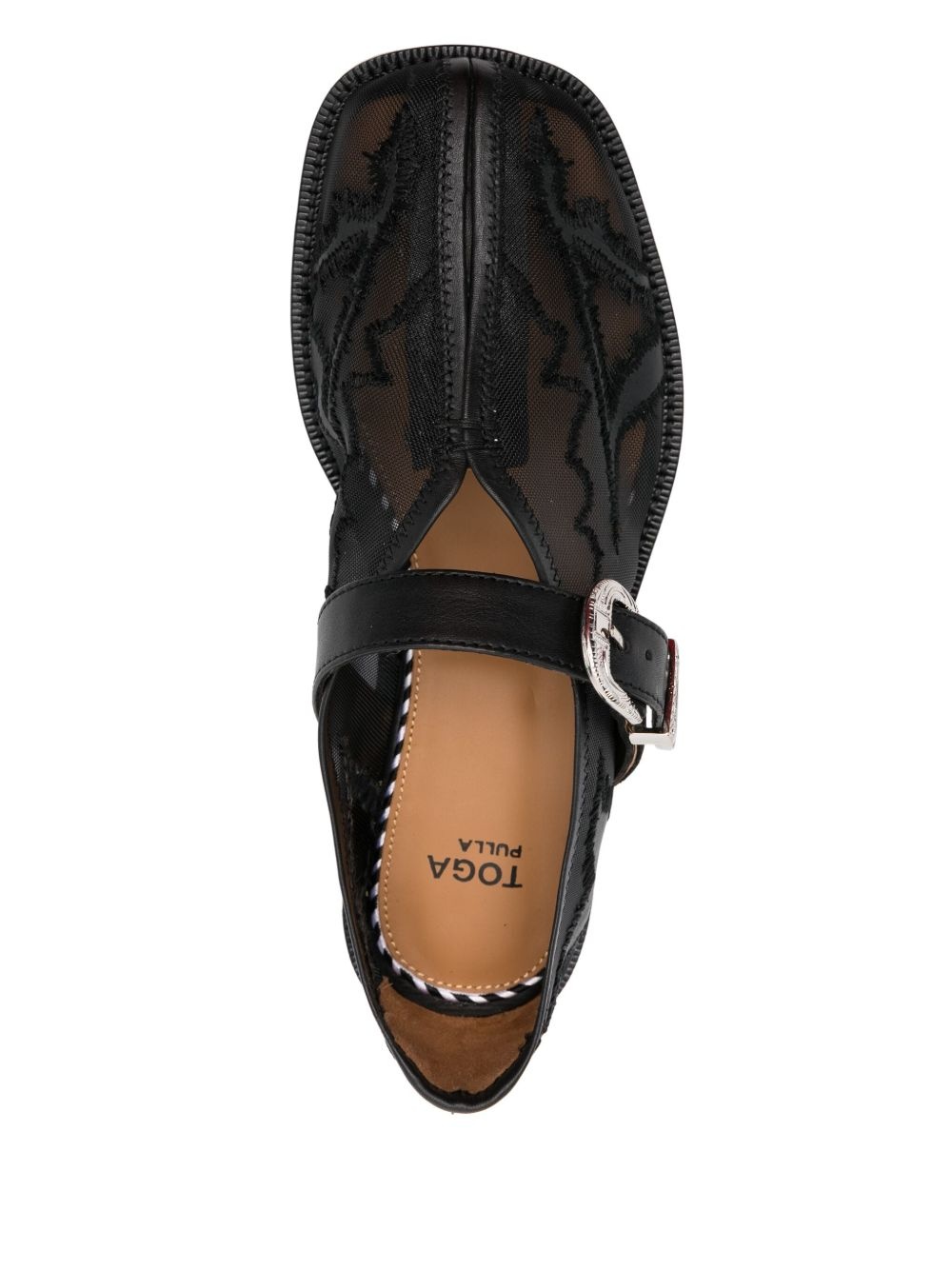 embroidered loafers - 4