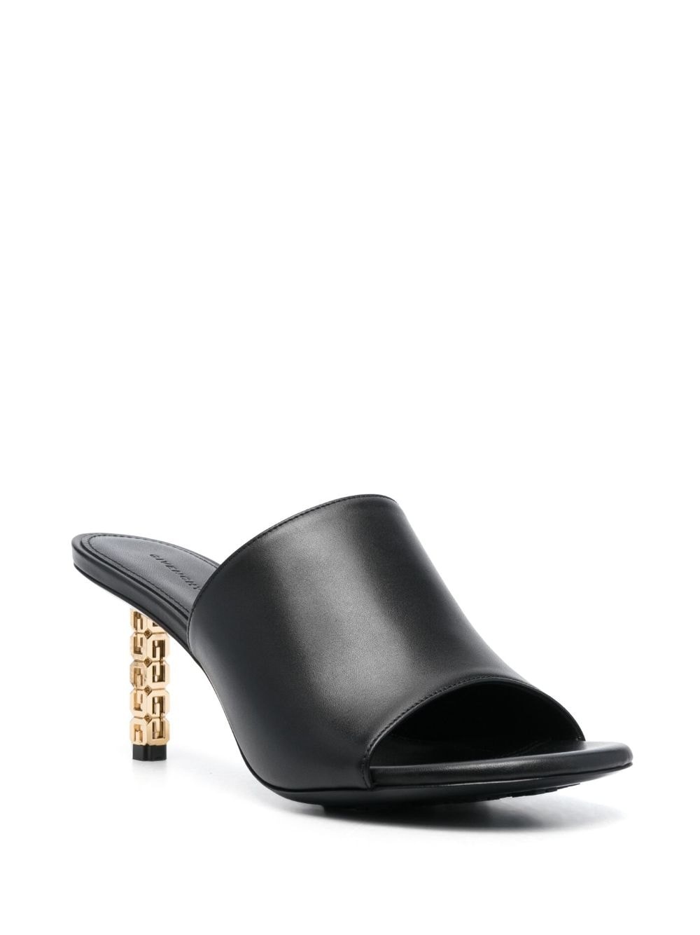 G Cube 75mm leather mules - 2