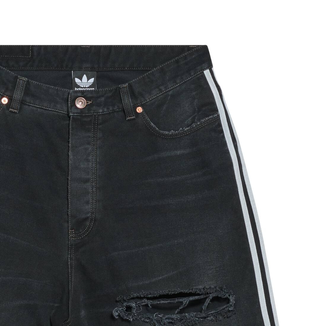 Balenciaga / Adidas Baggy Shorts in Black - 7