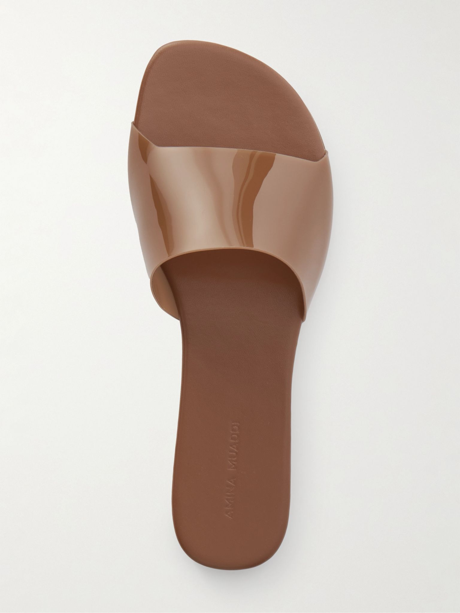 Bianca Glass PVC flats Beige - 5