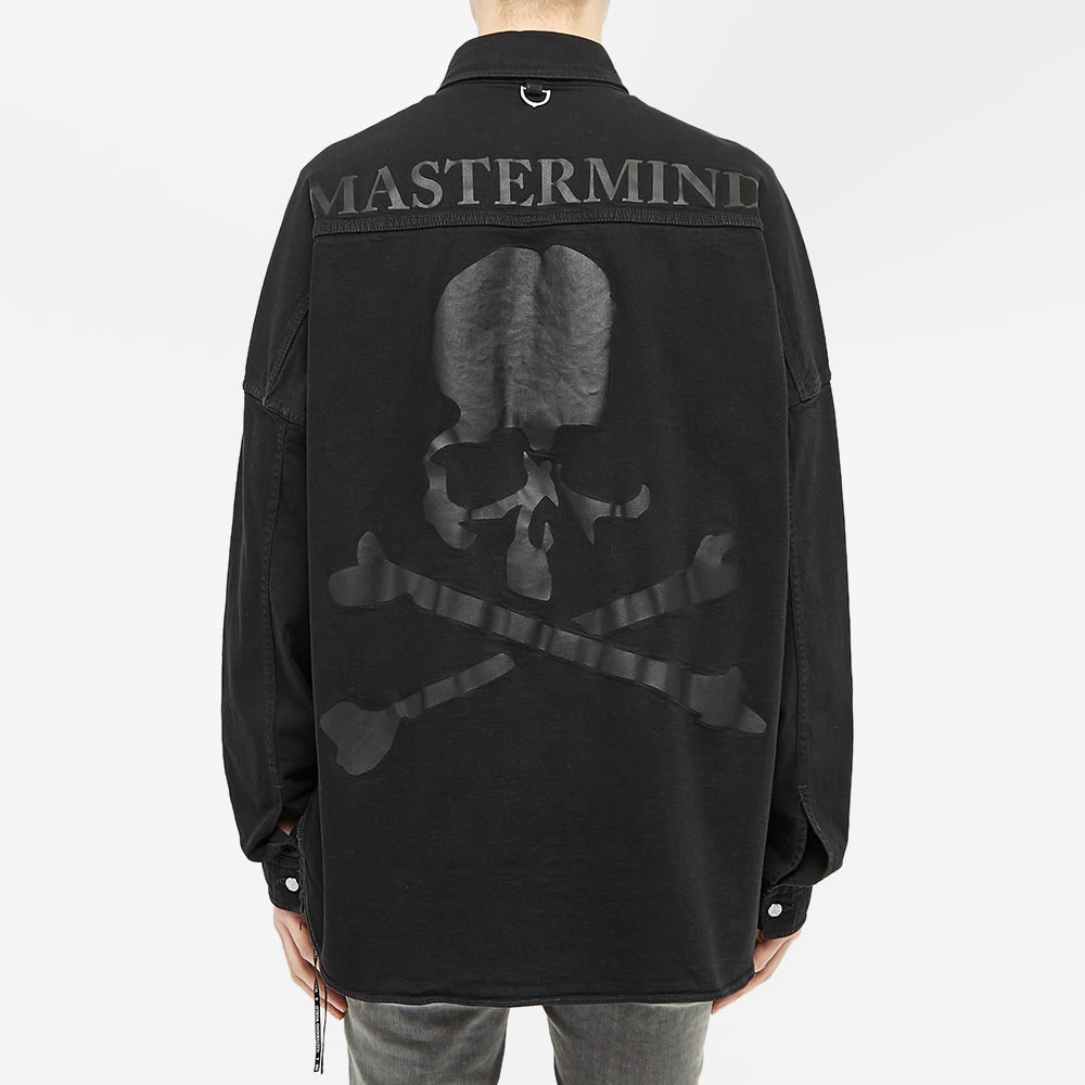 MASTERMIND WORLD Denim Overshirt - 6