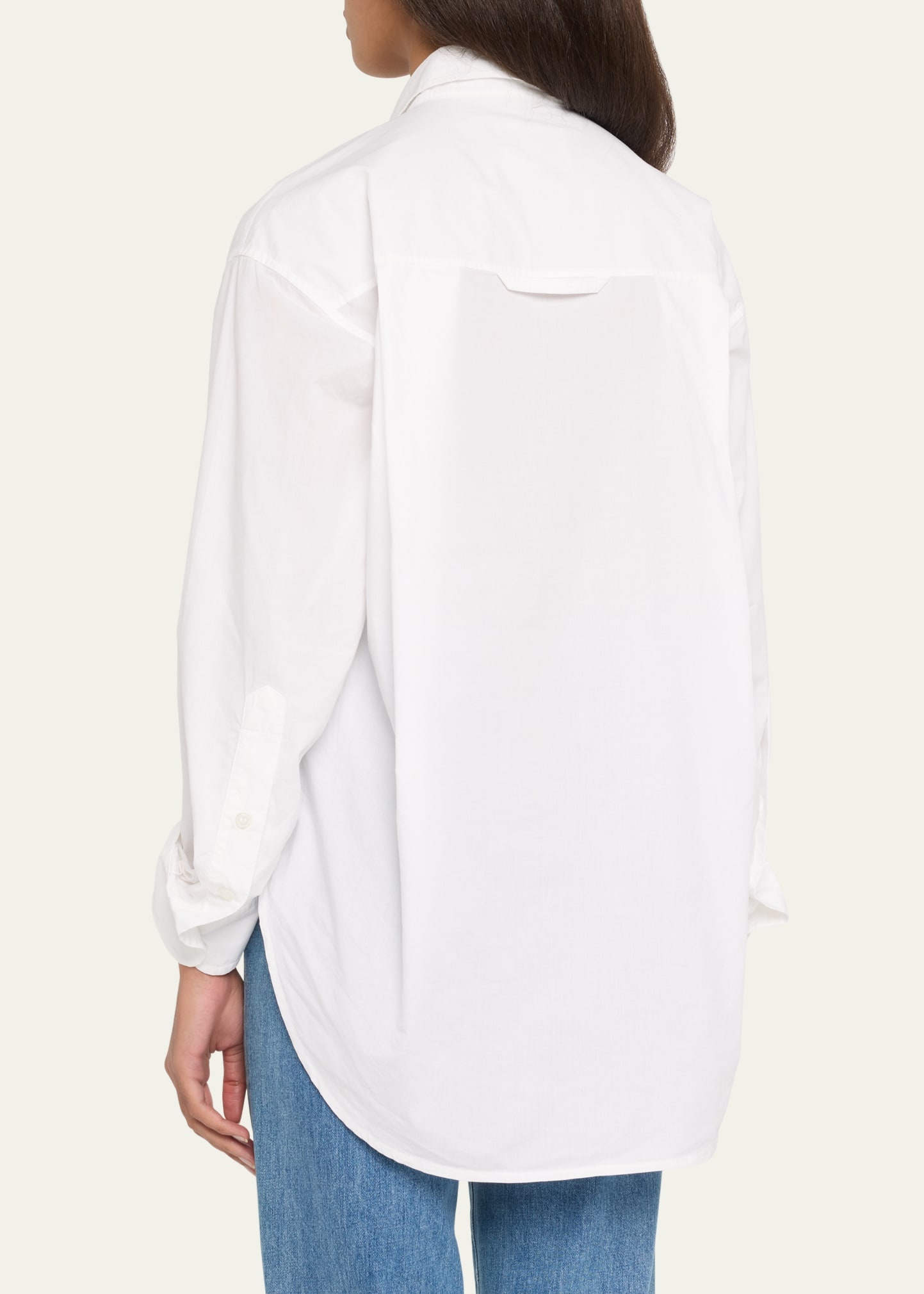 Kayla Button-Front High-Low Shirt - 3