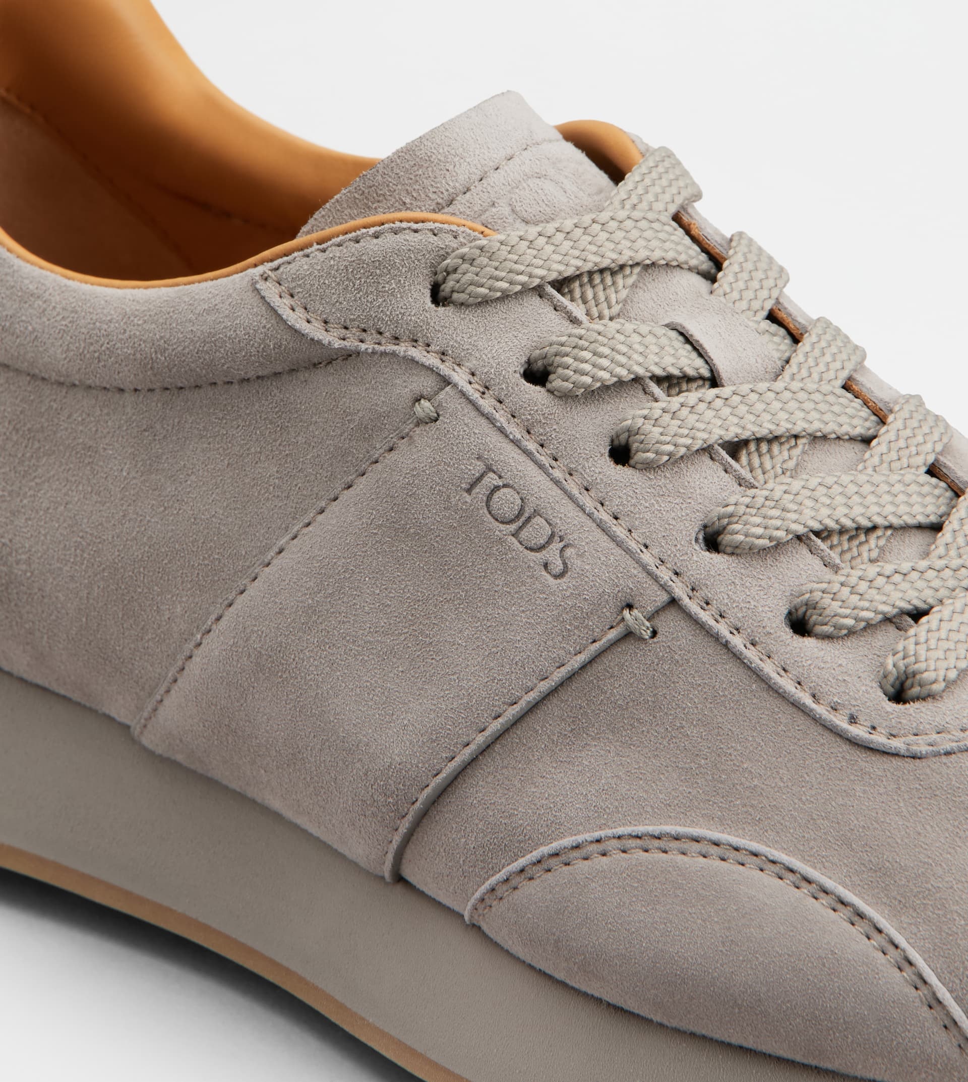 T VINTAGE SNEAKERS IN SUEDE - GREY - 5