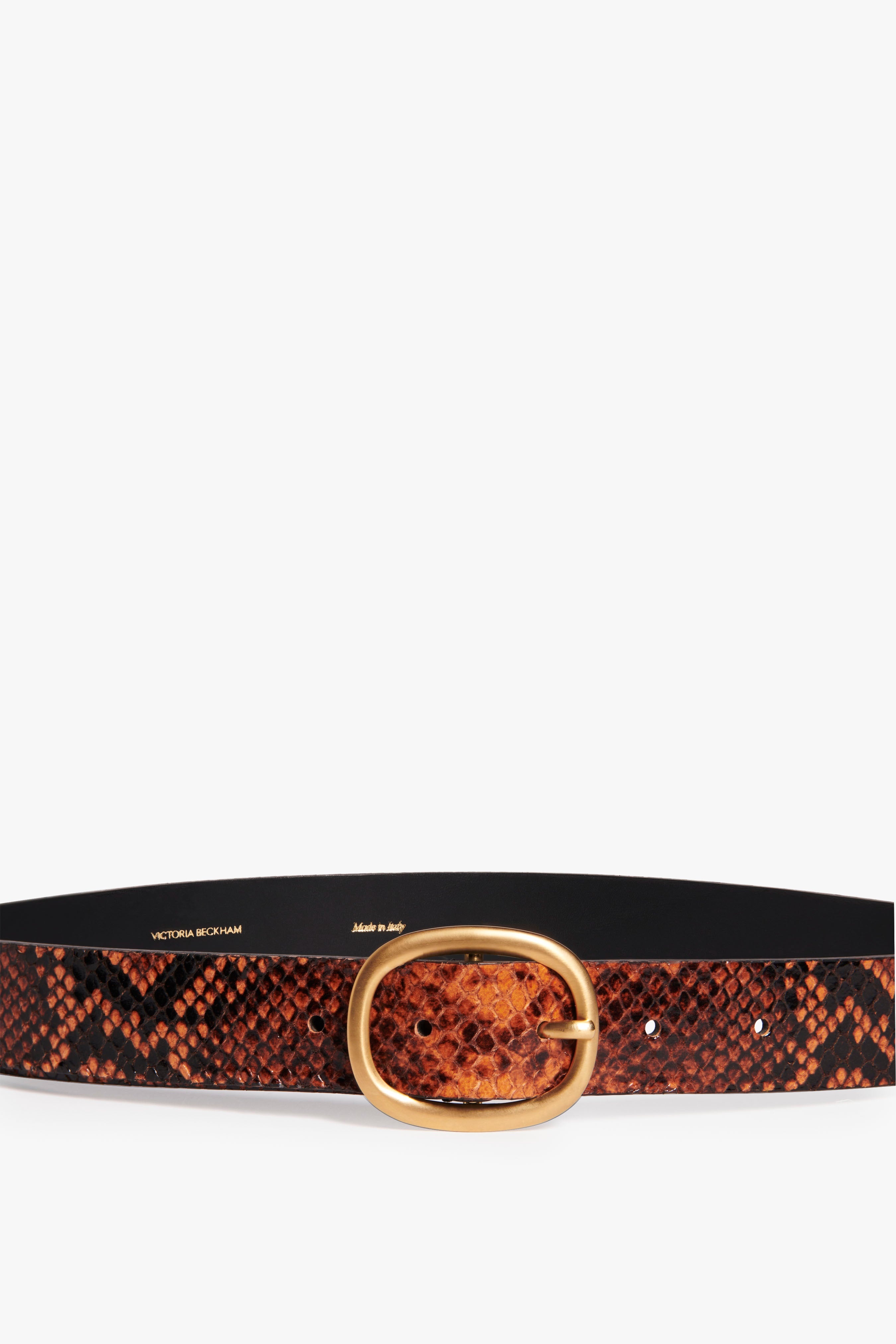 Classic Belt in Python Effect - 2