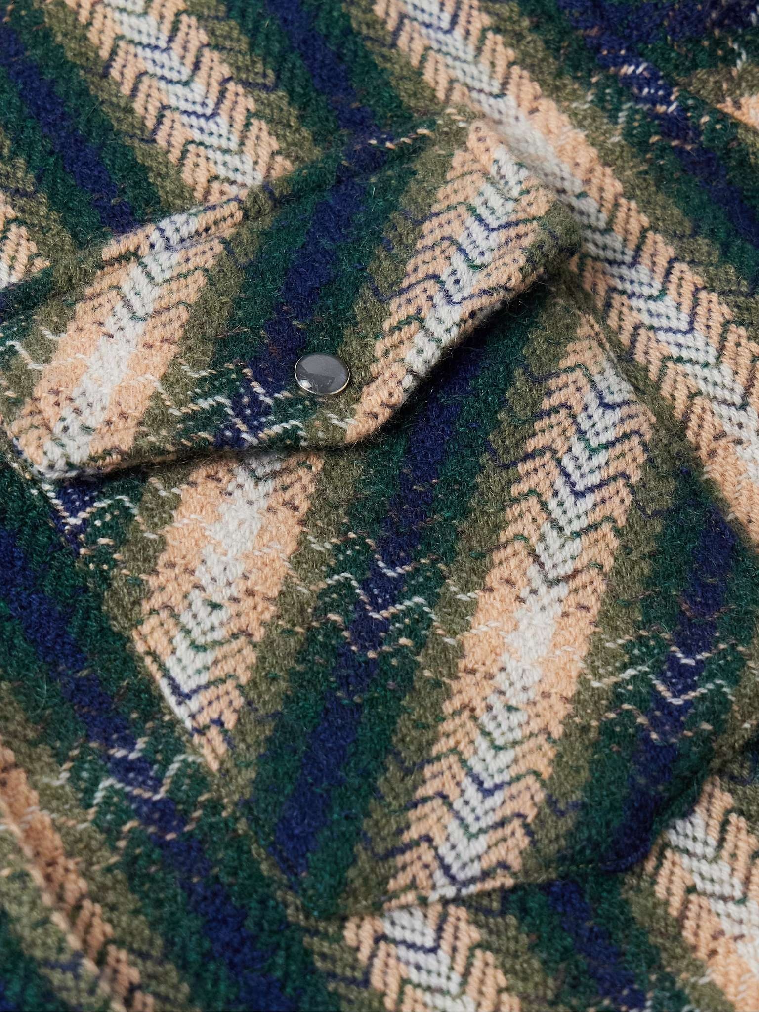 Checked Cashmere Shirt - 3