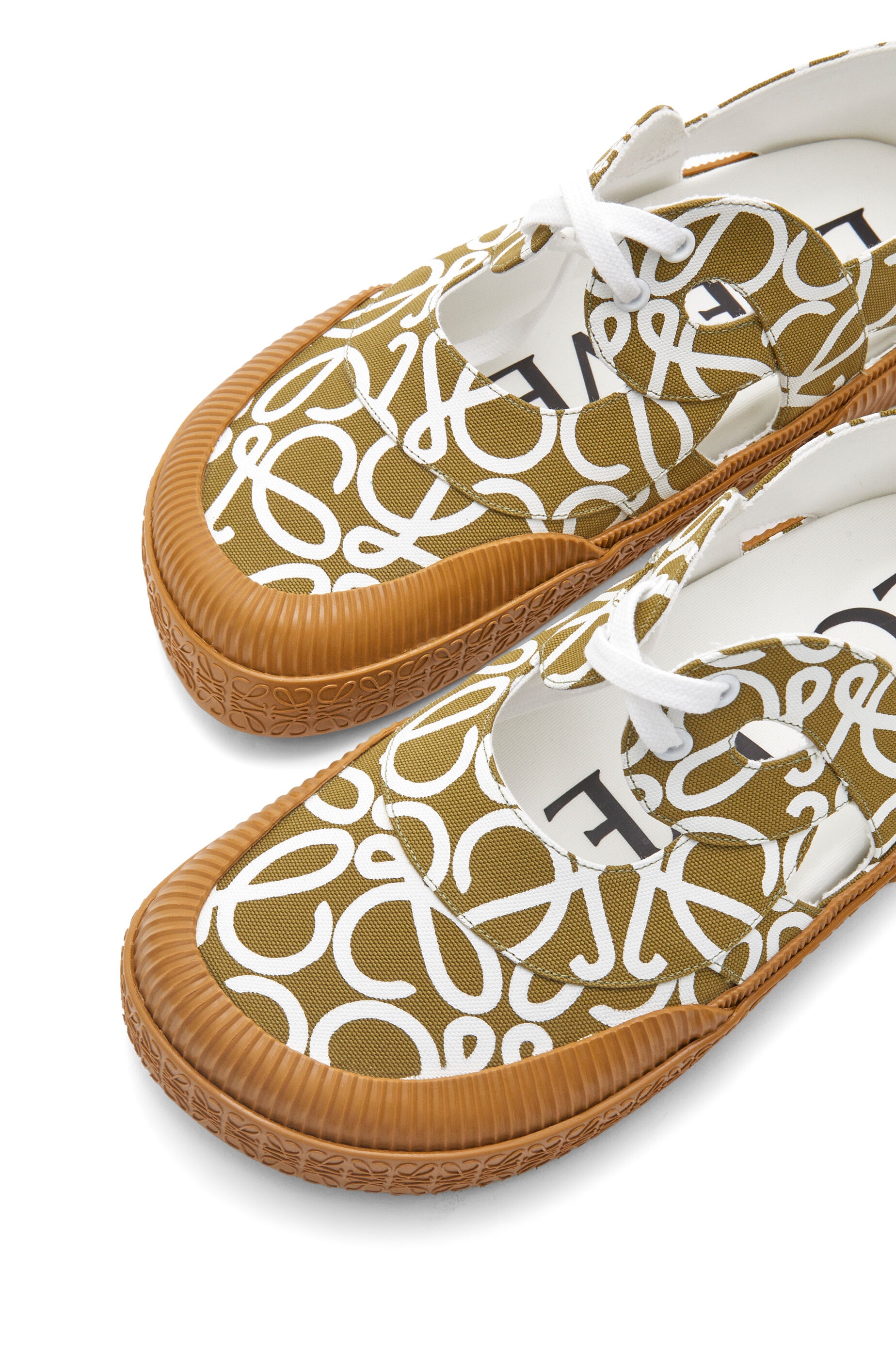 Terra vulca lace-up shoe in canvas - 5