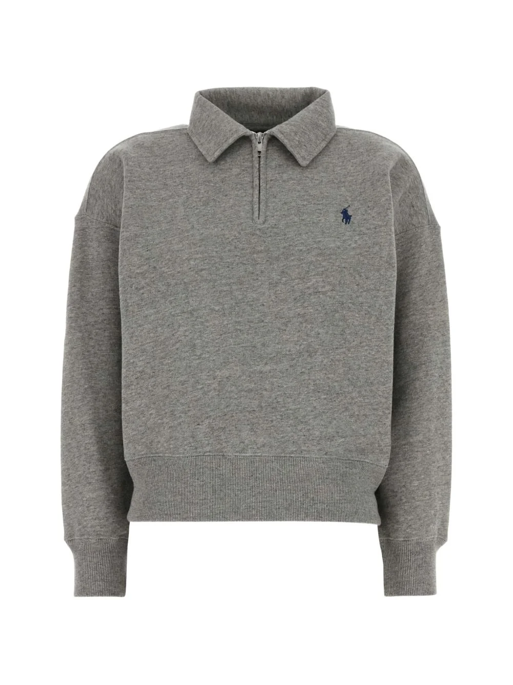 zip polo shirt - 1