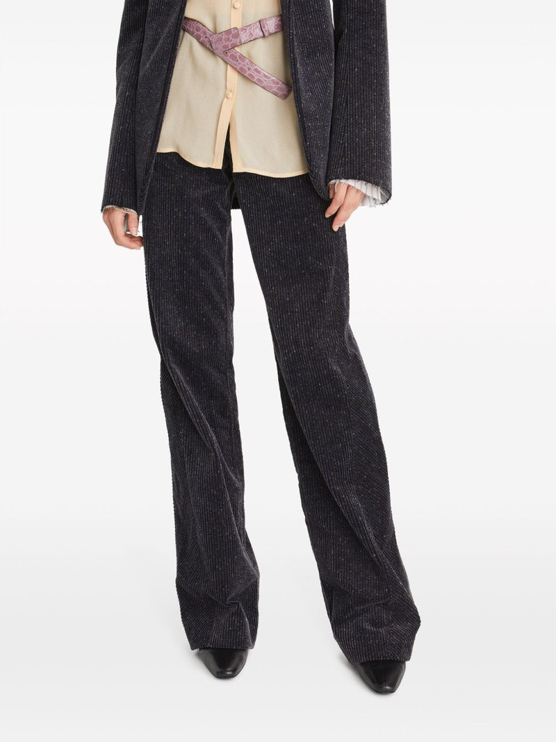wide-leg corduroy trousers 5