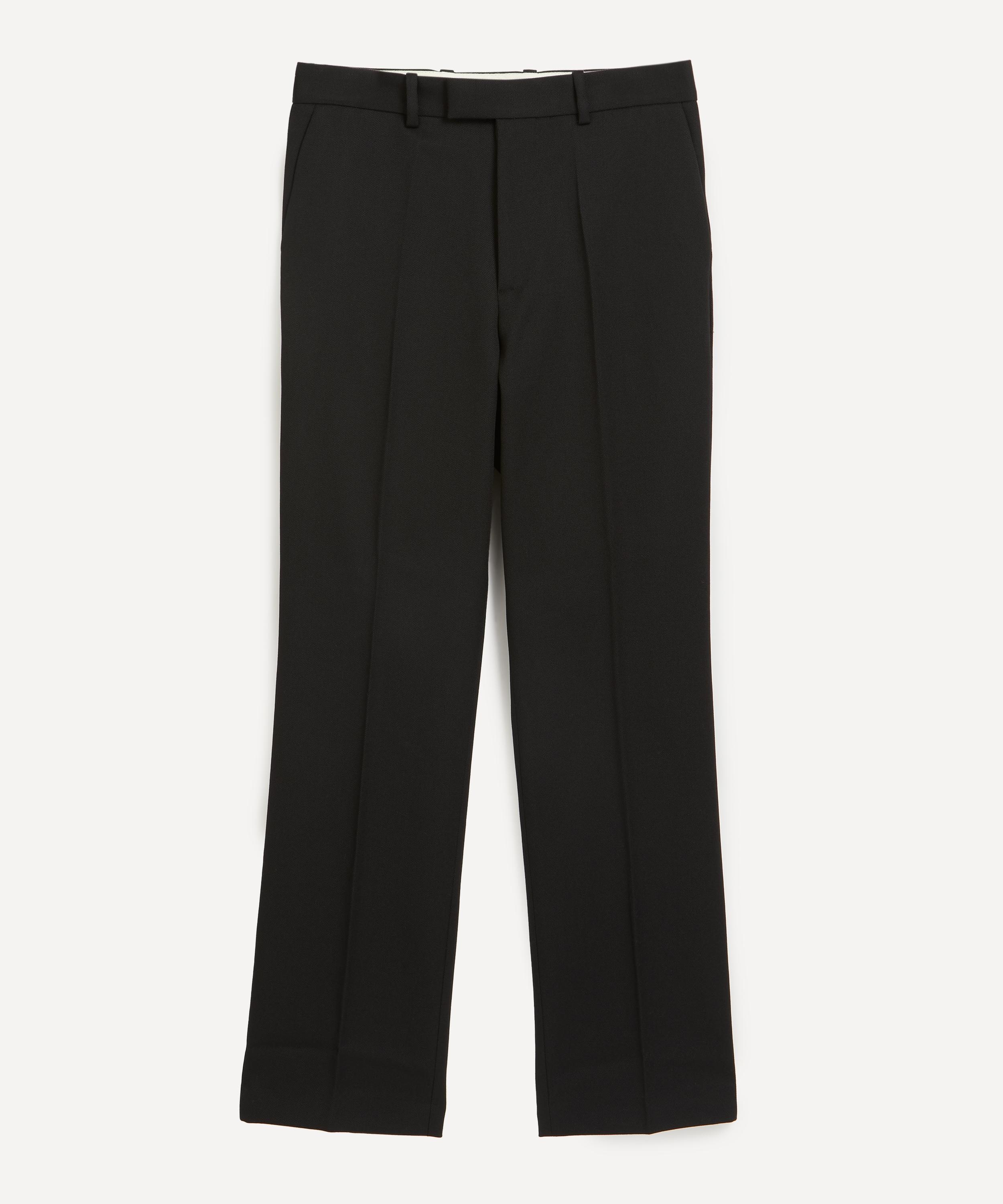 Classic Tailored Wool Trousers - 1