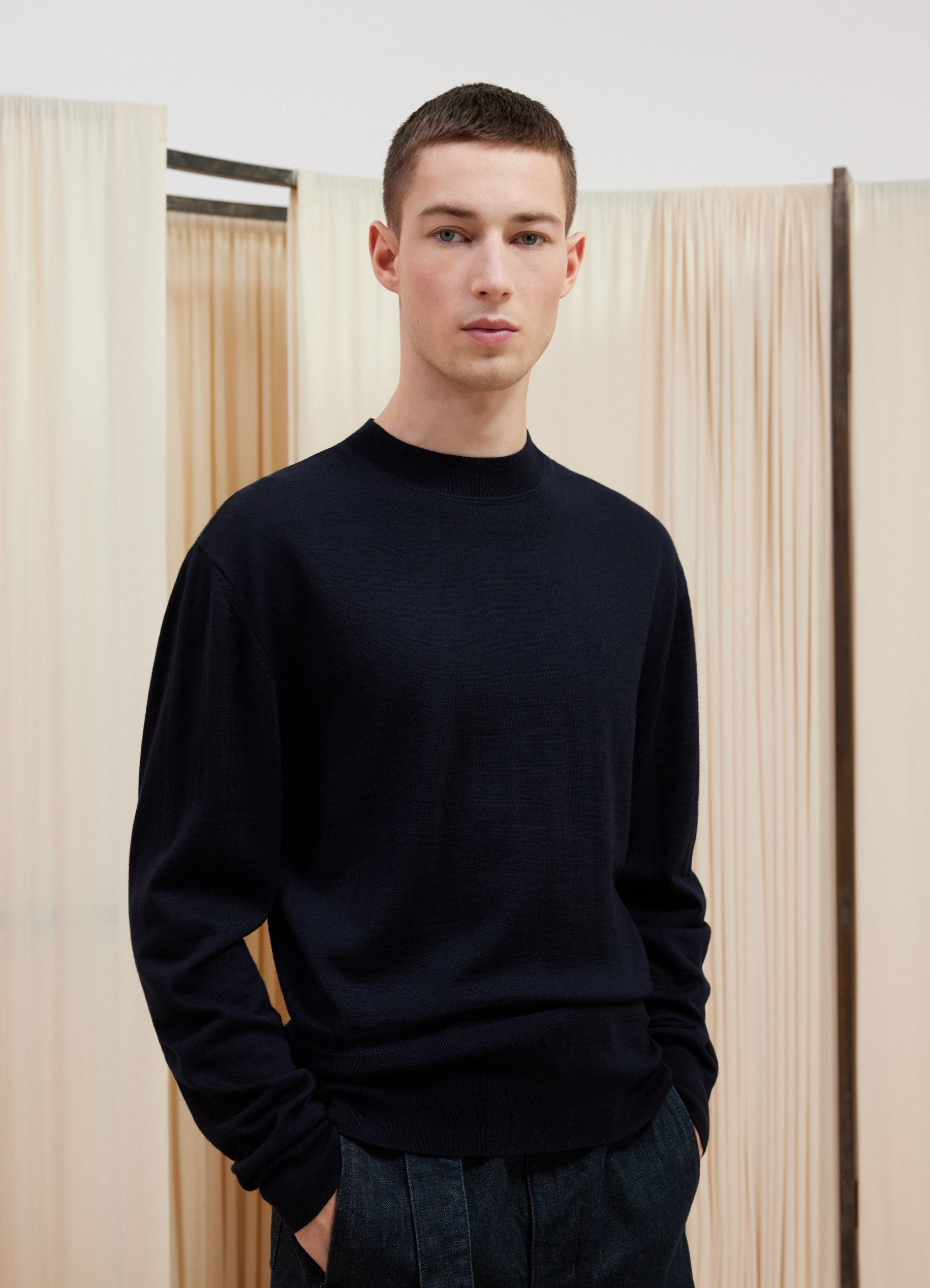 MOCK NECK JUMPER - 3