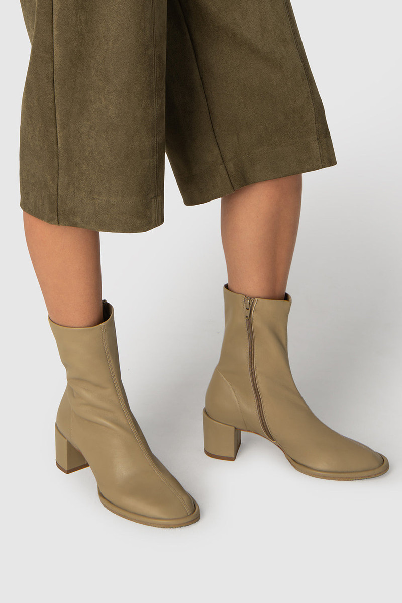 Josiah Mangrove Lamb Nappa Leather Ankle Boot 5