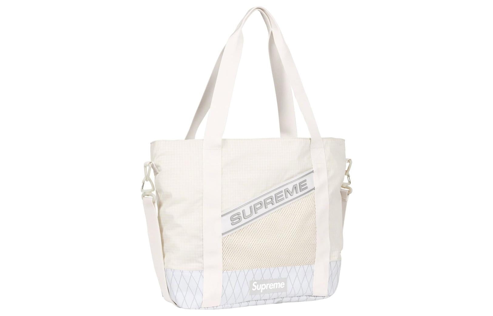 Supreme FW23 Week1 Tote Bag 'White' SUP-FW23-0809 - 2