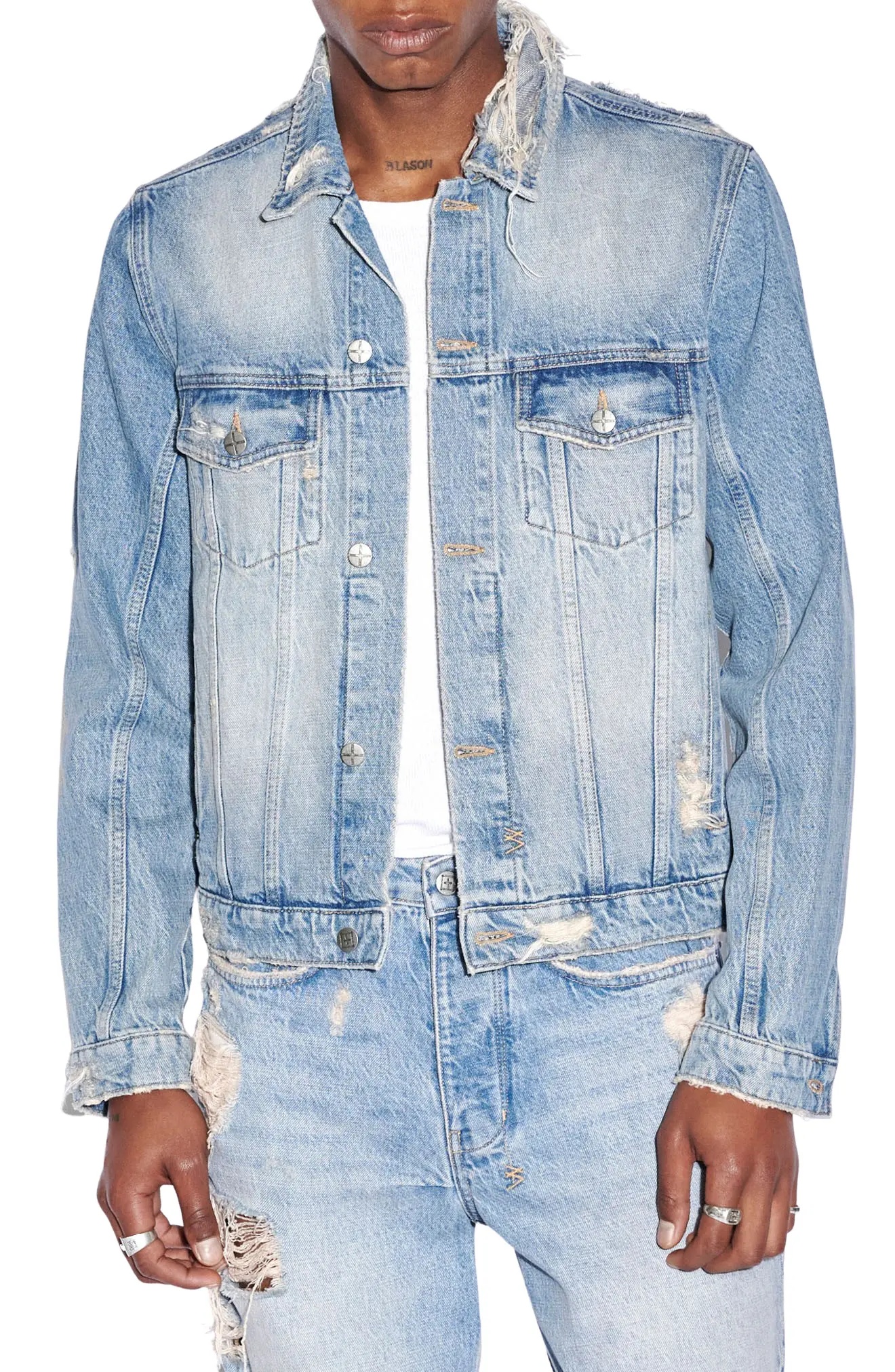 Heritage Repair Classic Fit Denim Jacket - 1