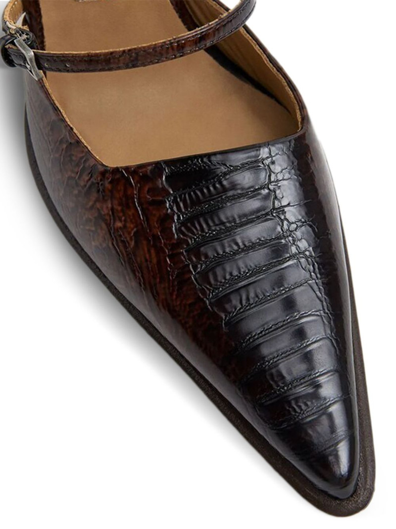 MIISTA Shari double-strap pointed pumps outlook