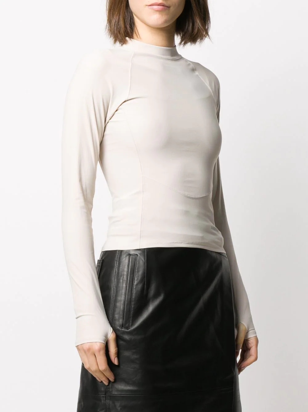 rear zip fastening top - 3