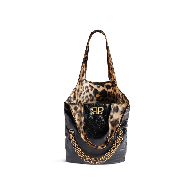 Women's Monaco Small Chain Bag Plus in Black 5