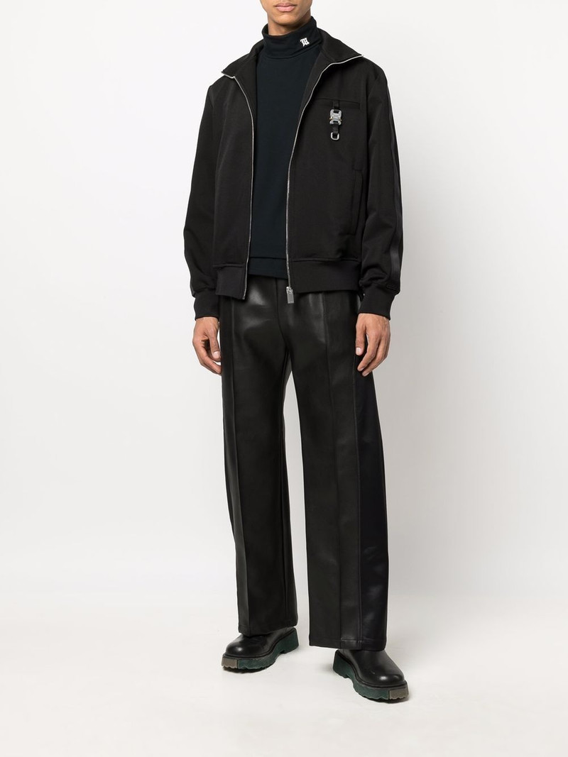 MISBHV embroidered-logo roll-neck top outlook