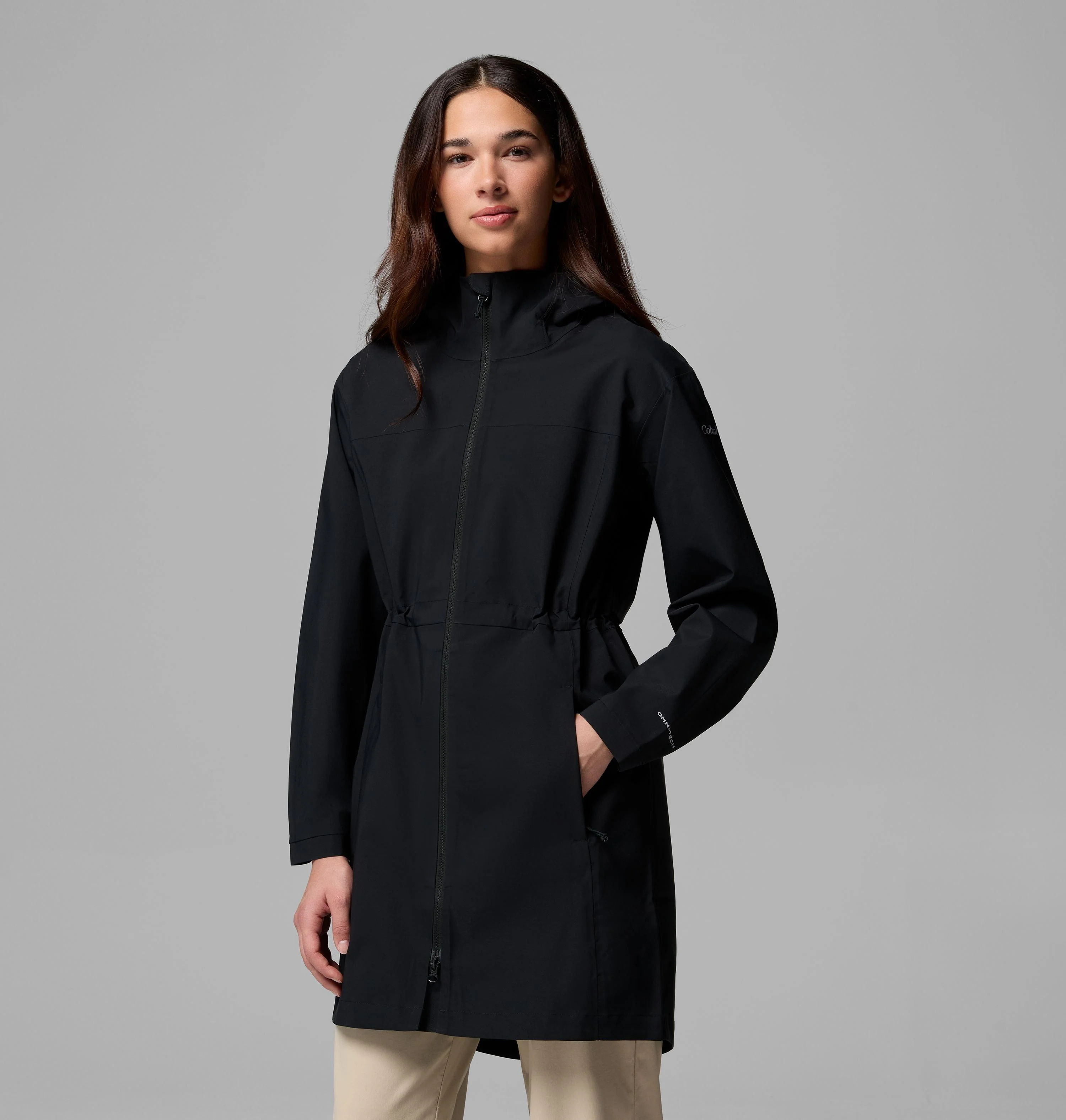 Women's Weekend Adventure II Long Rain Shell - 1