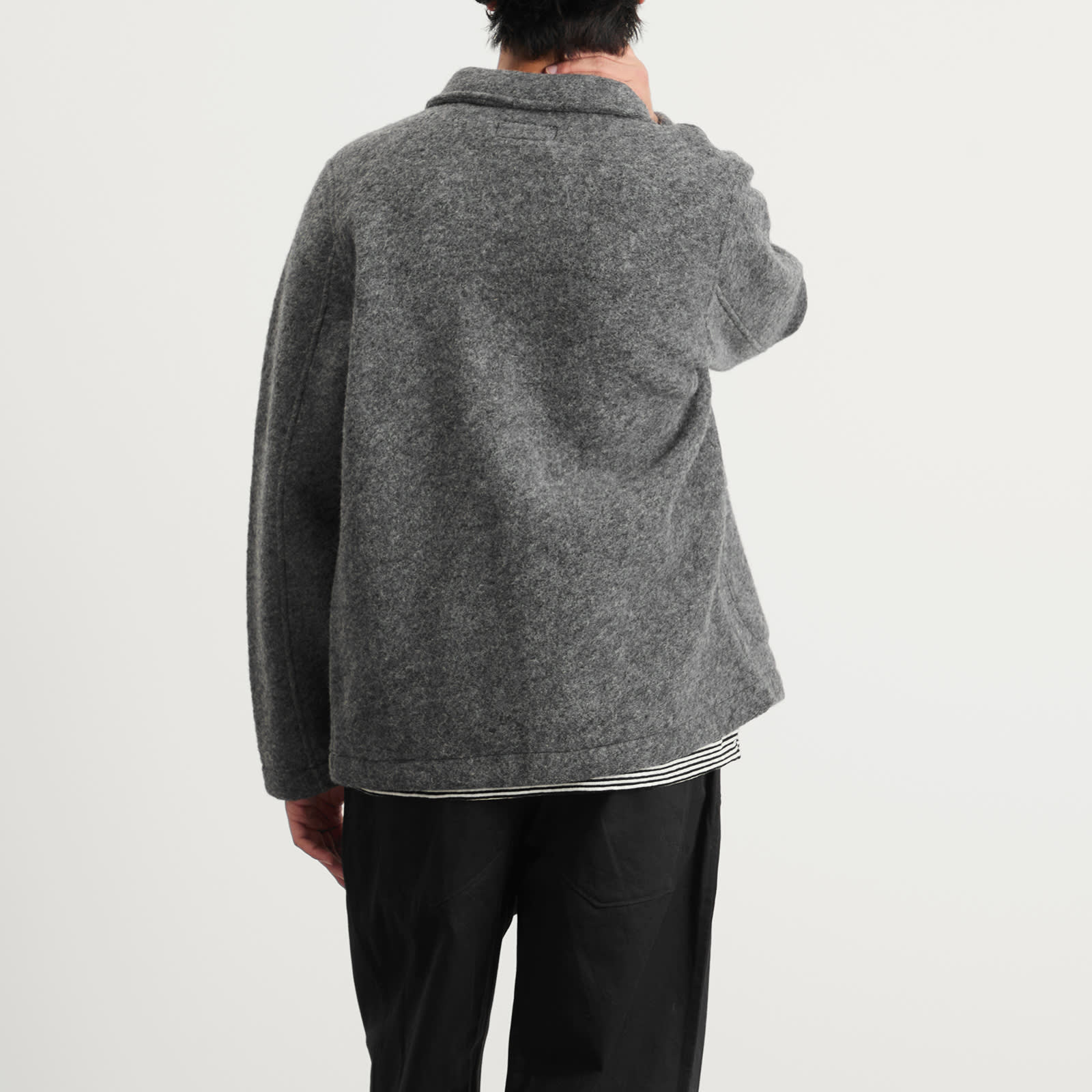 Universal Works Wool Fleece Field Jacket - 3