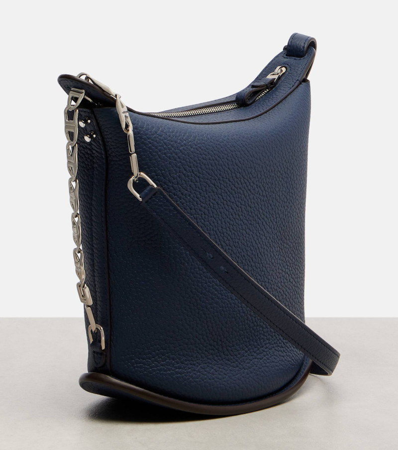 DELVAUX Pin Twist Medium leather crossbody bag outlook