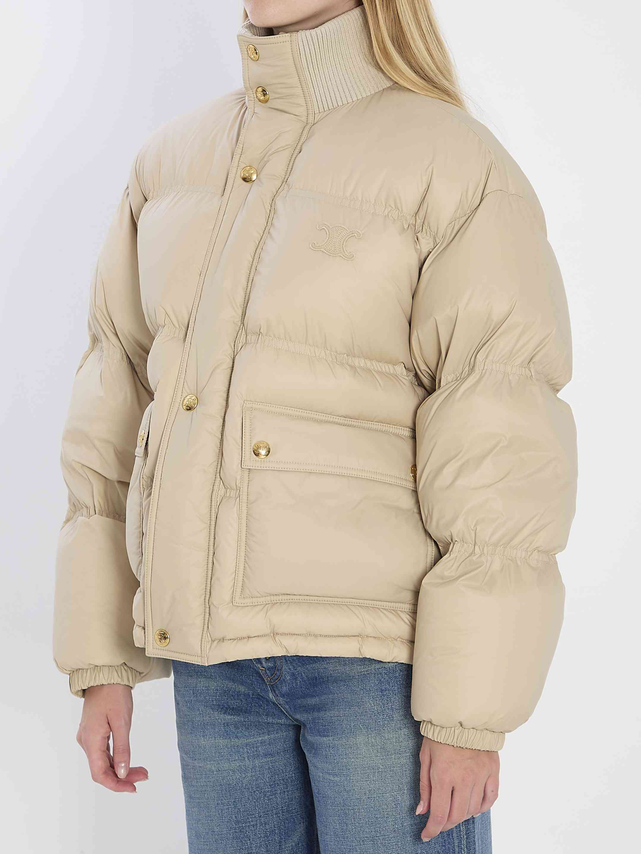 Celine Women Triomphe Puffer Jacket - 2