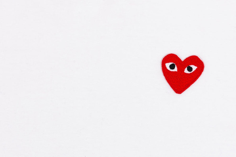 Comme des Garçons PLAY RED HEART L/S T-SHIRT outlook