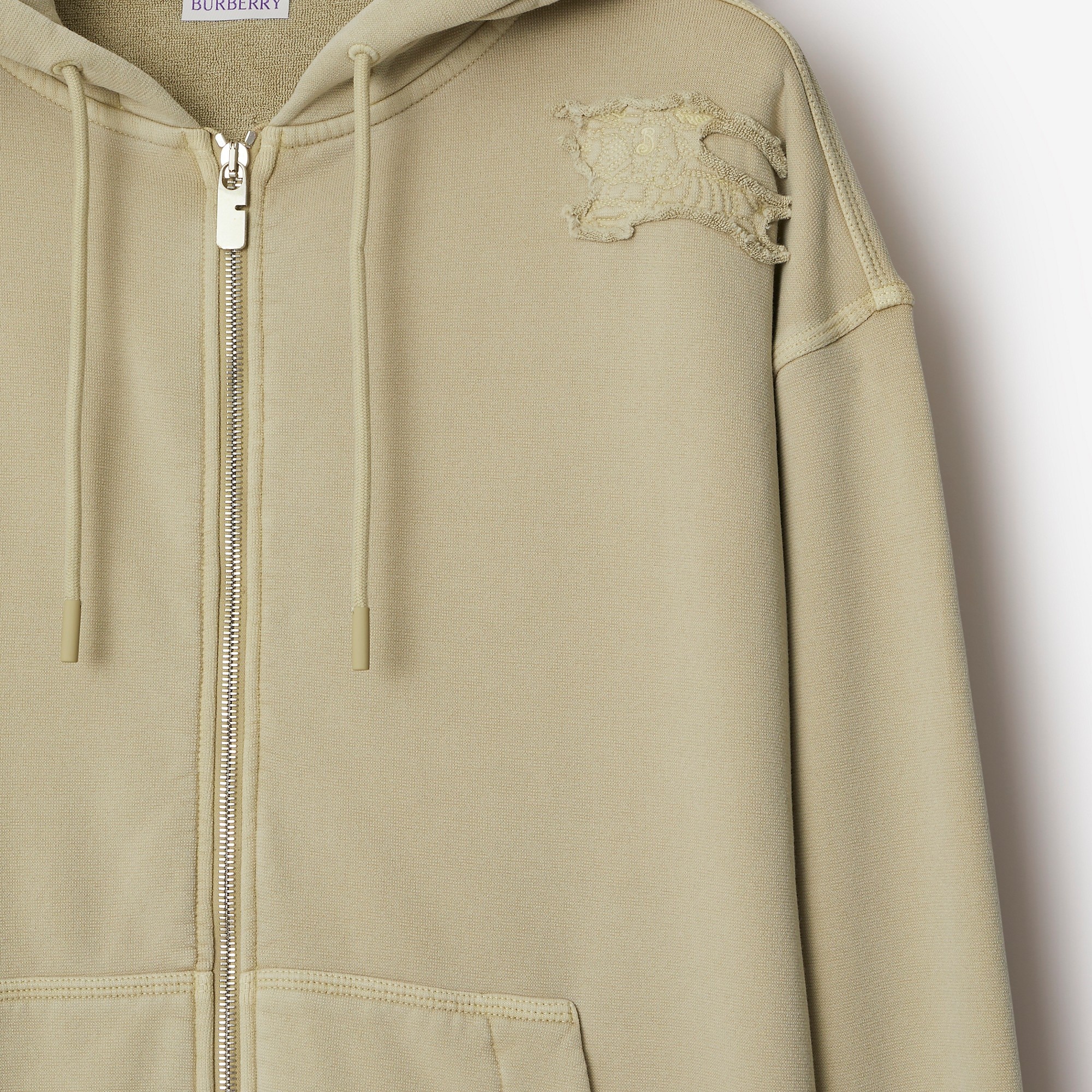 Cotton Blend Zip Hoodie - 6