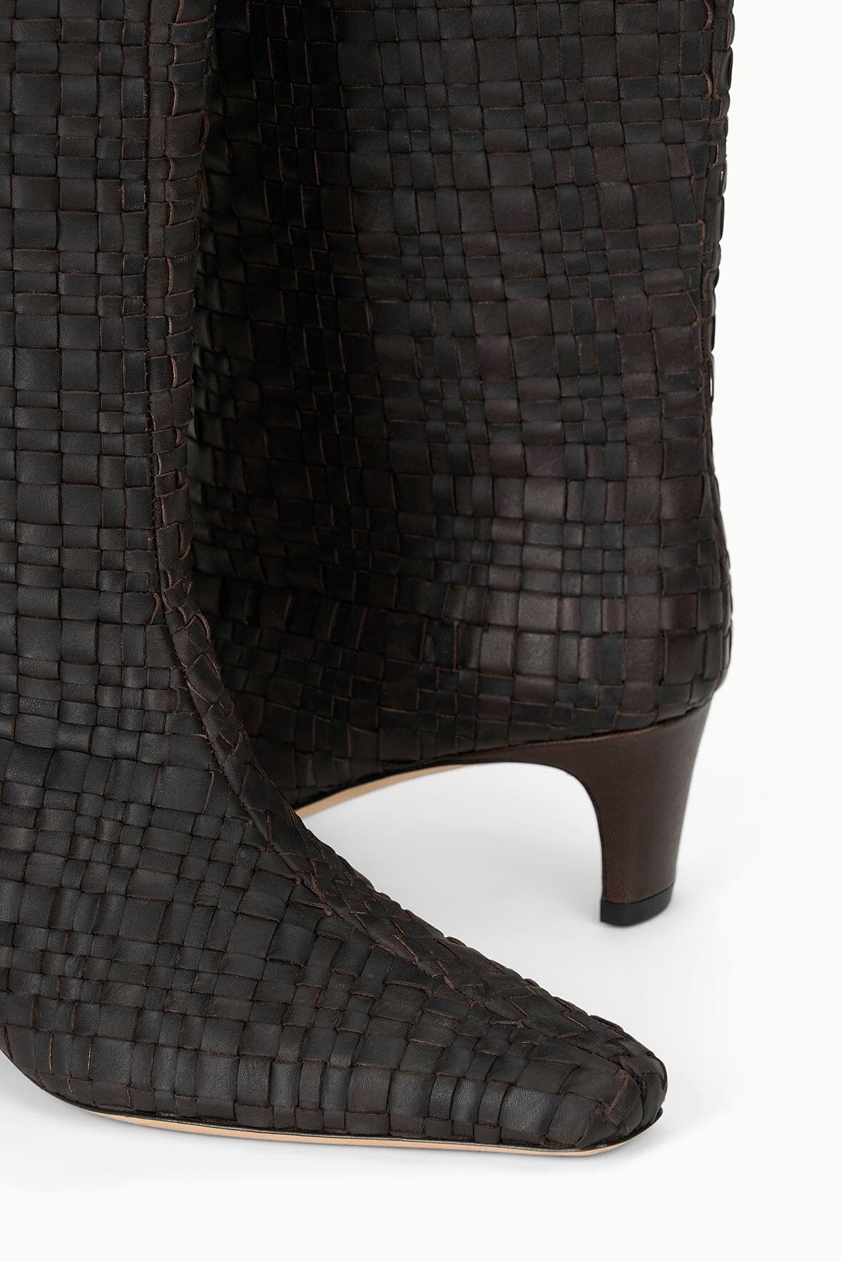 STAUD WALLY BOOT ESPRESSO WOVEN - 6