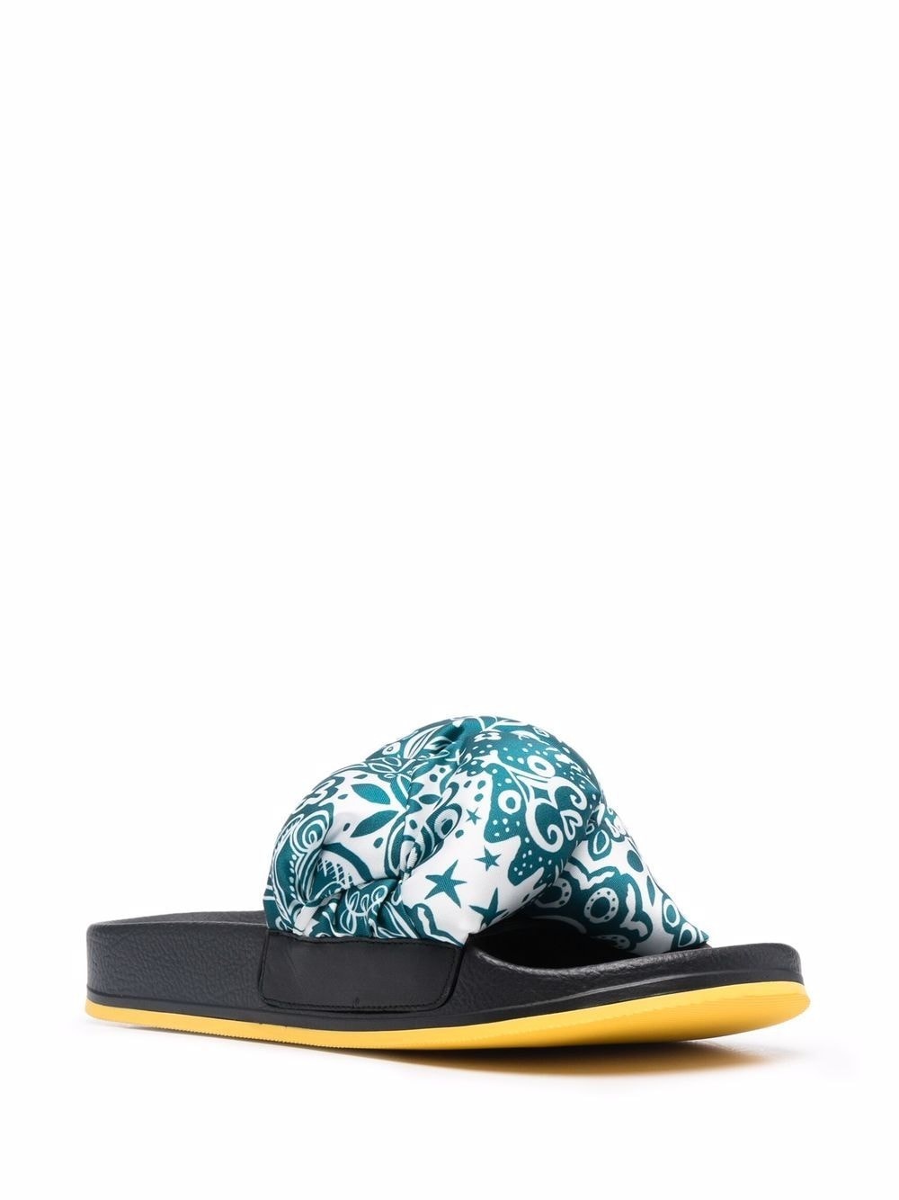 Treccia slide sandals - 2
