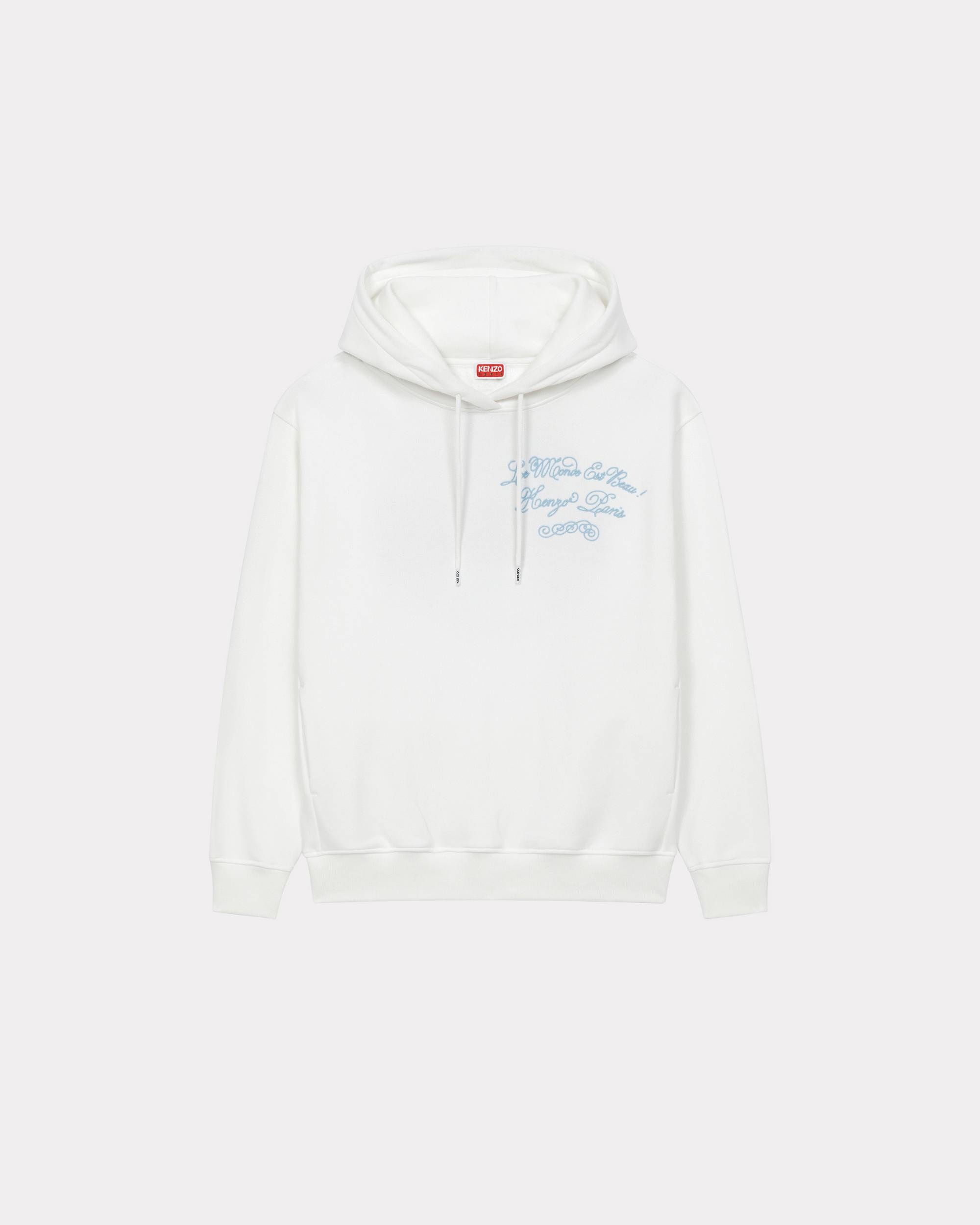 'KENZO World' embroidered sweatshirt - 1