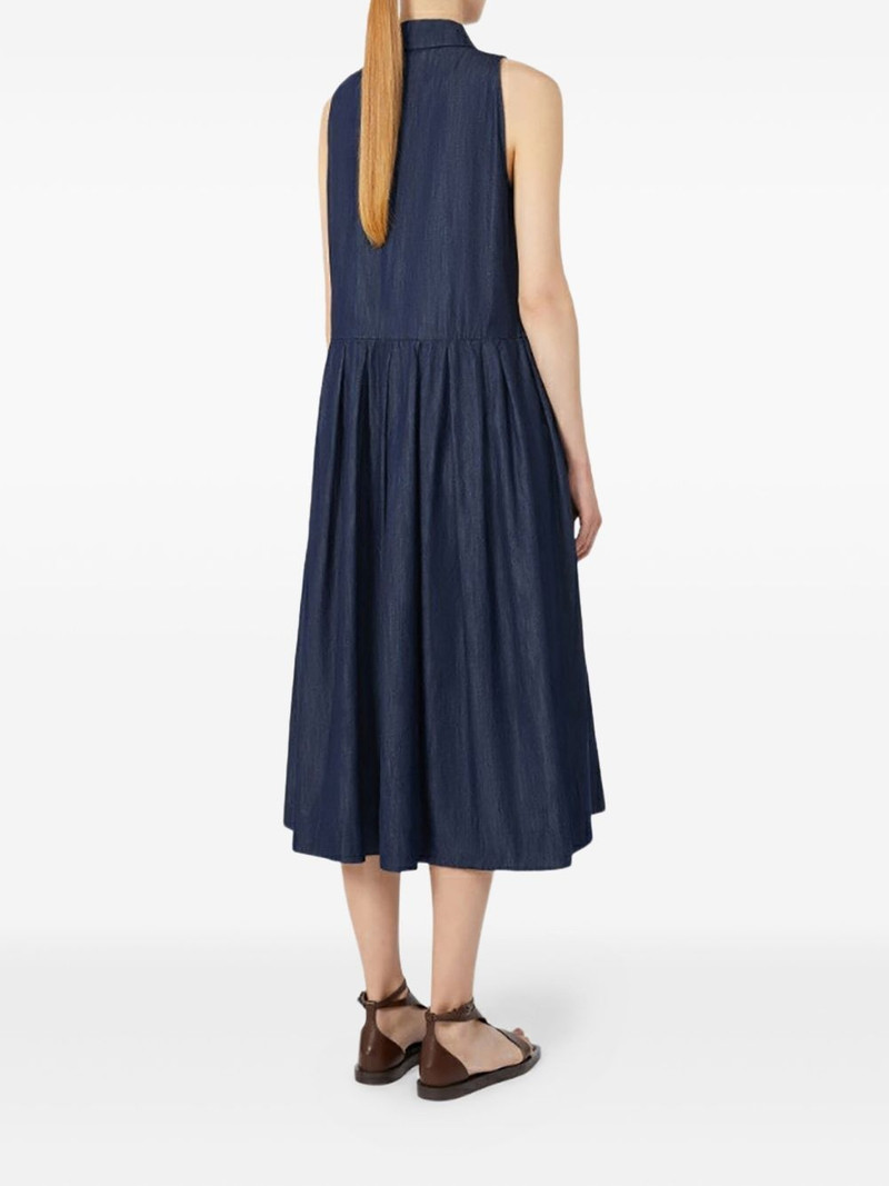 Max Mara sleeveless denim dress outlook
