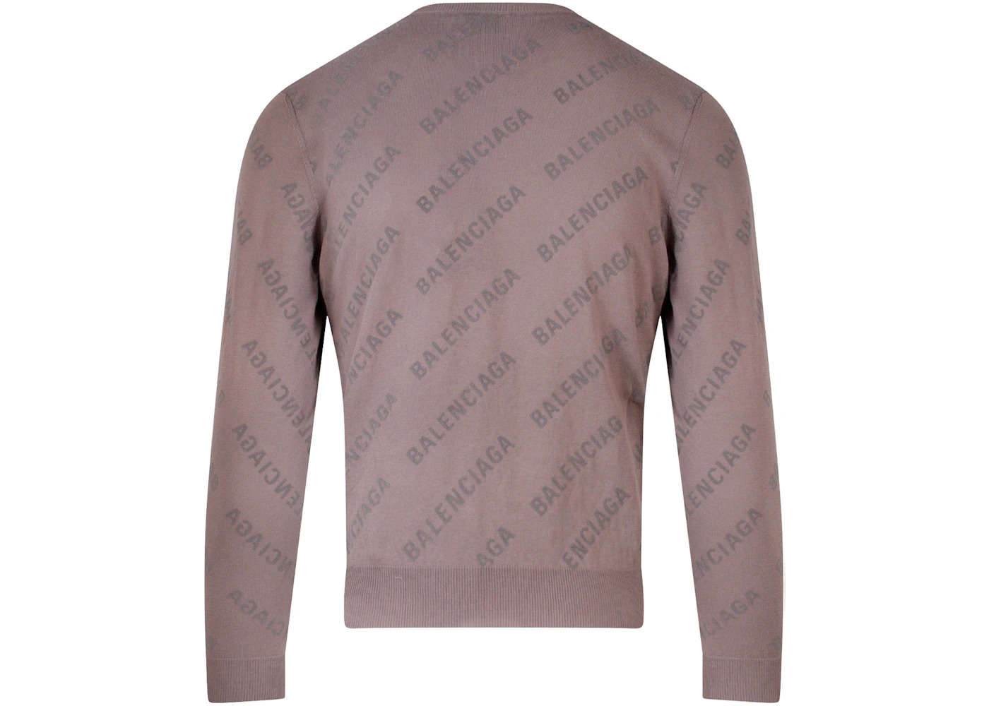 Balenciaga Cotton Jacquard Cardigan Beige - 2