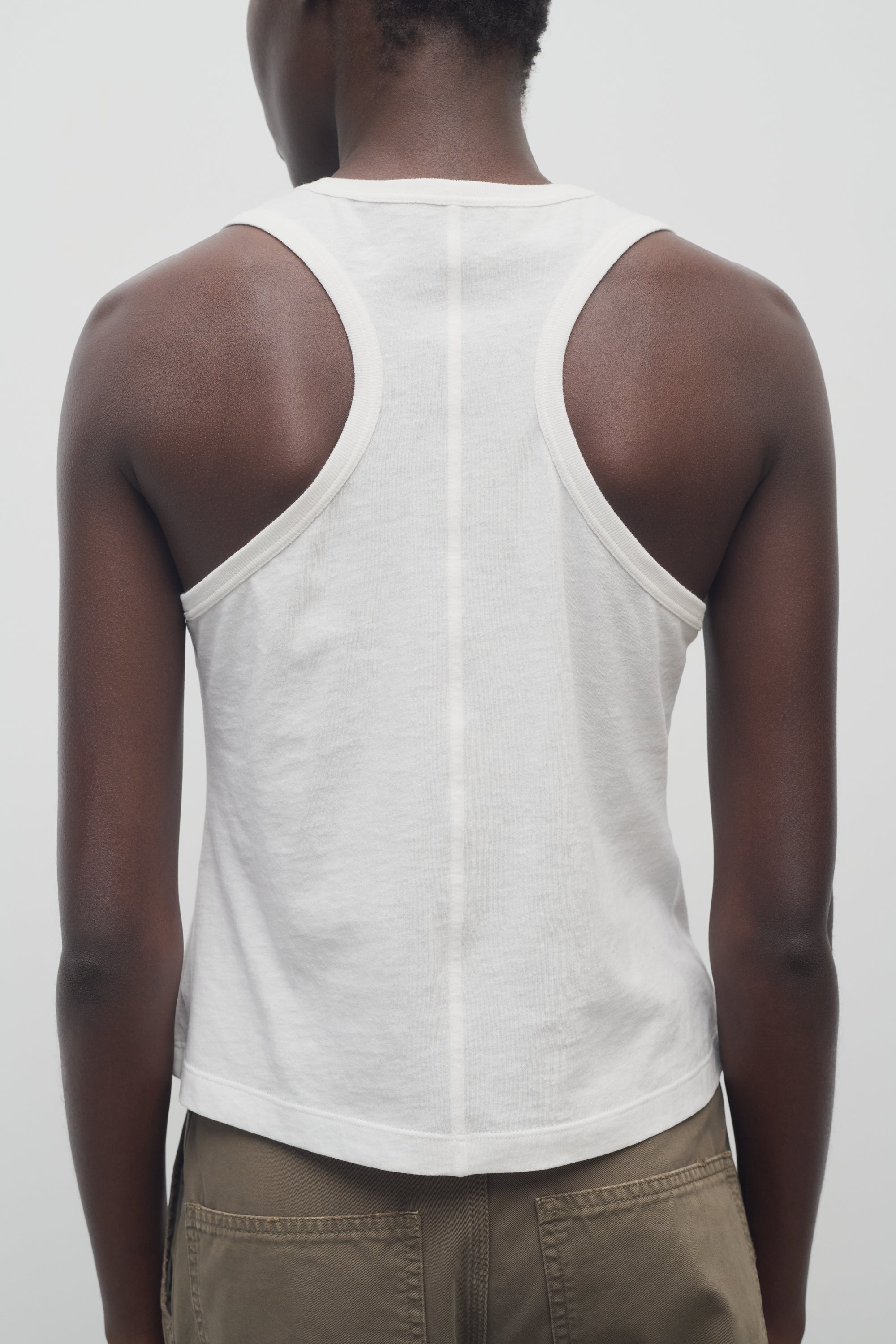 Serin Tank Top in Cotton - 5