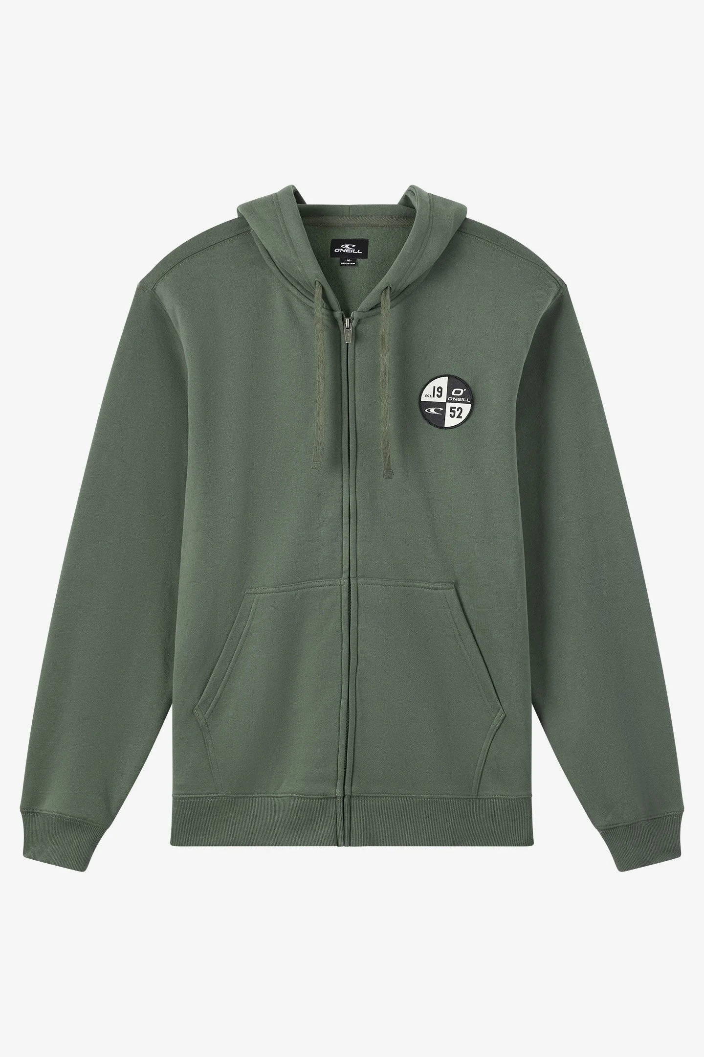 Patched Classic Zip Hoodie - 1