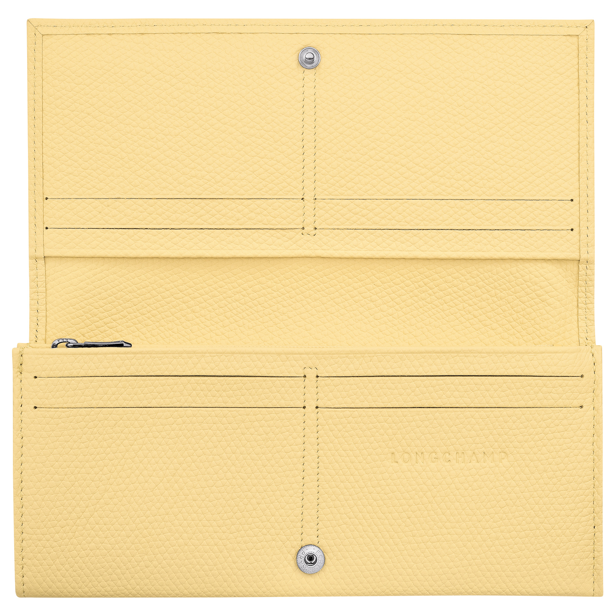 Le Roseau Long continental wallet Yellow Chick - Leather - 3