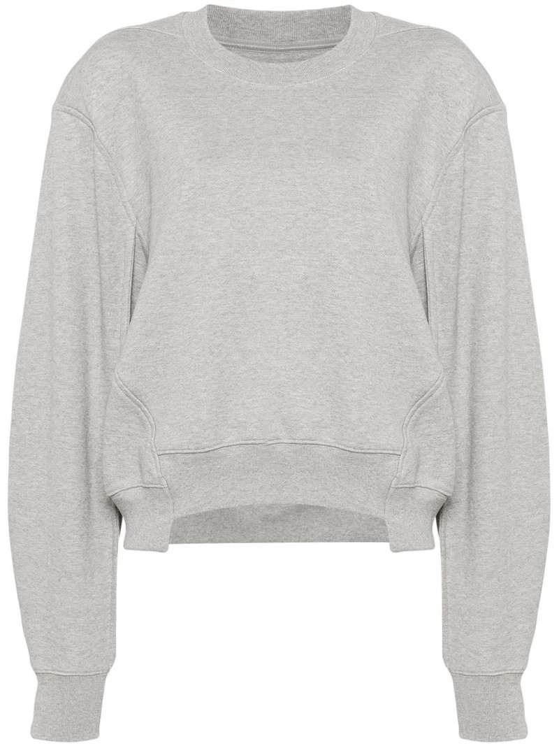 logo hood sweatshirt 1