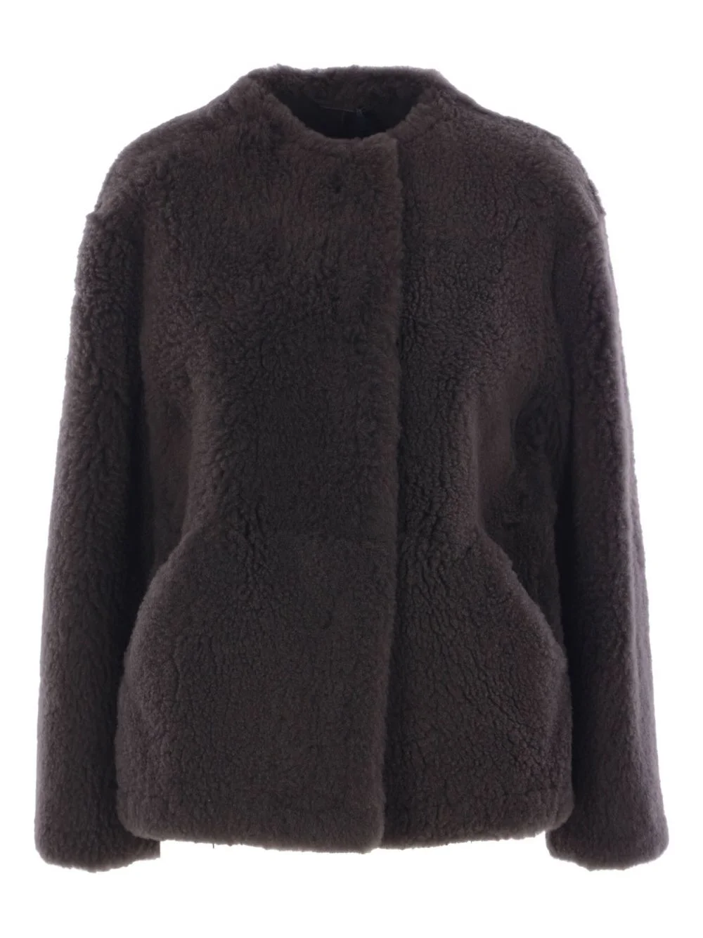 shearling coat - 1