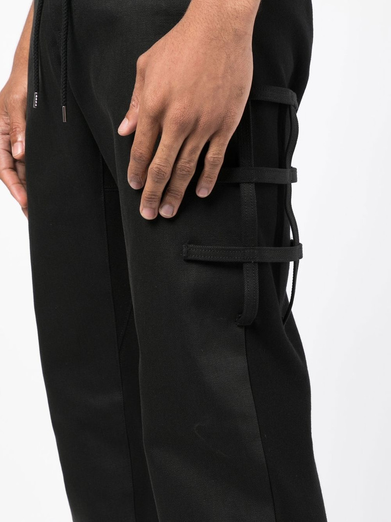 straight-leg drawstring trousers 5