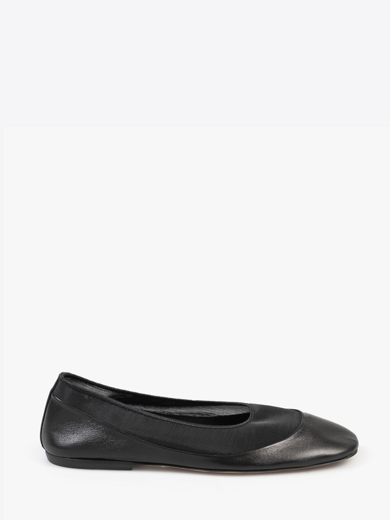 LEATHER BALLET FLATS 1