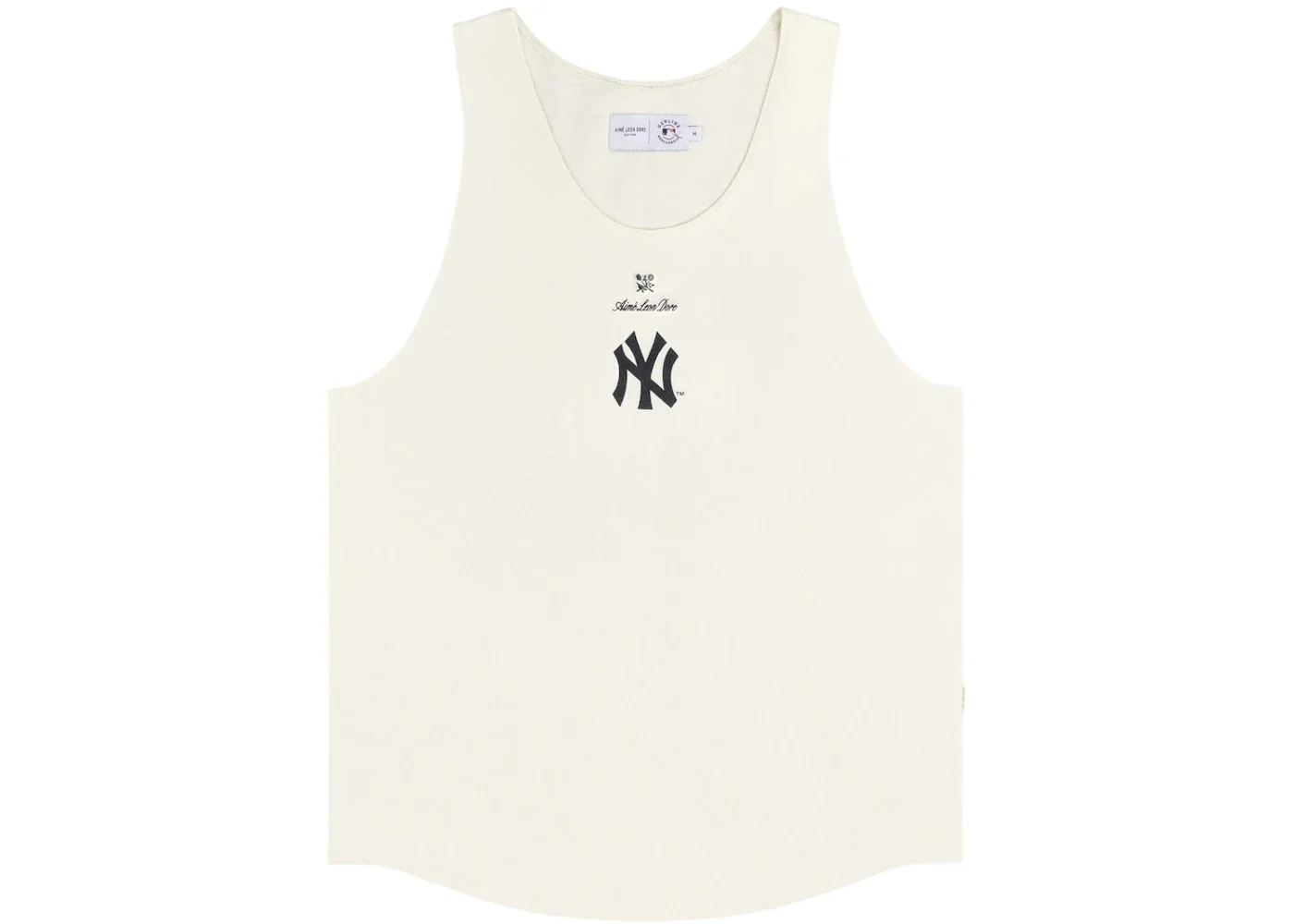 Aime Leon Dore x New York Yankees Jersey Tank Top Cream - 1