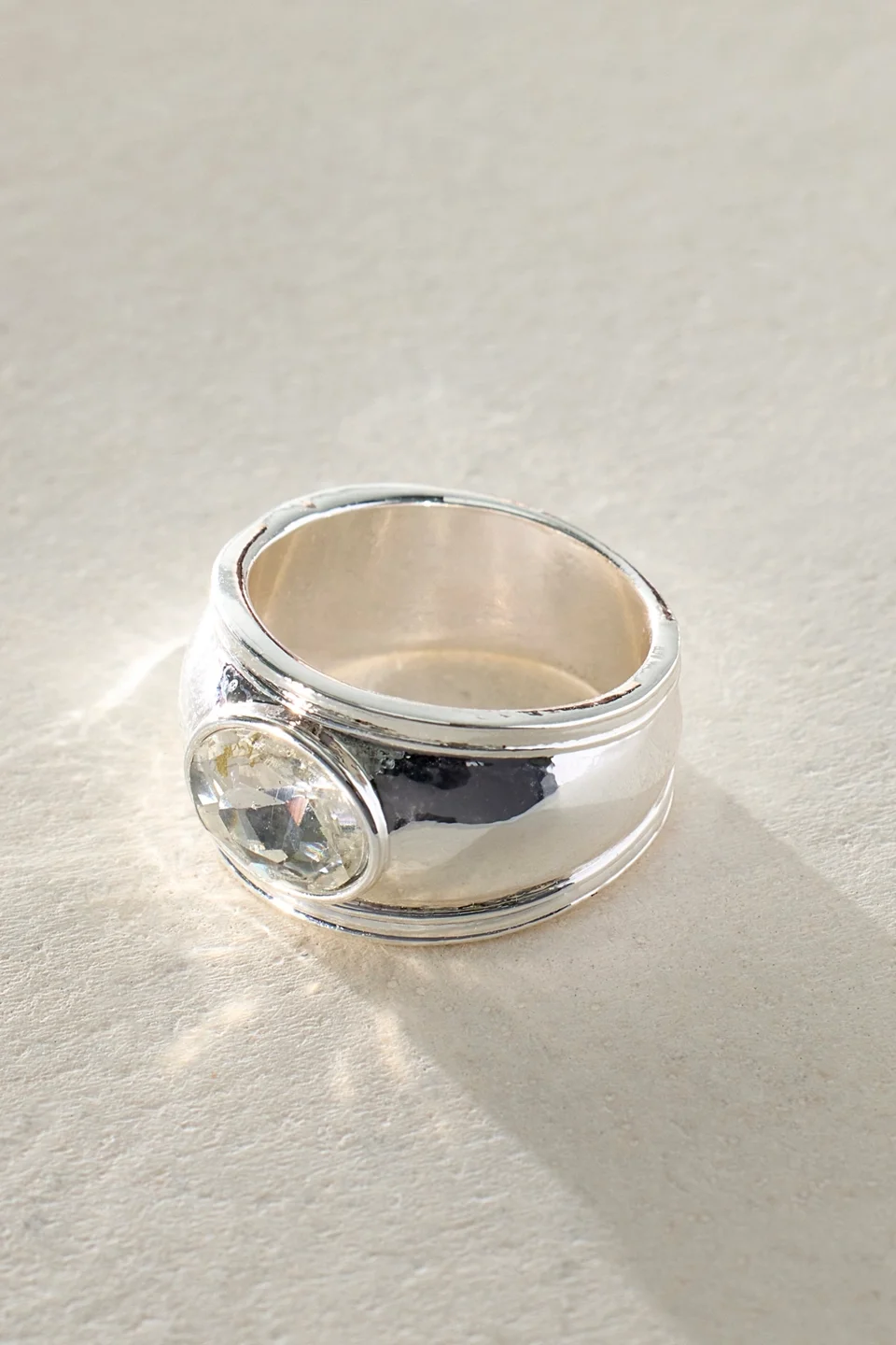 Orbit Stone Pinky Ring - 1