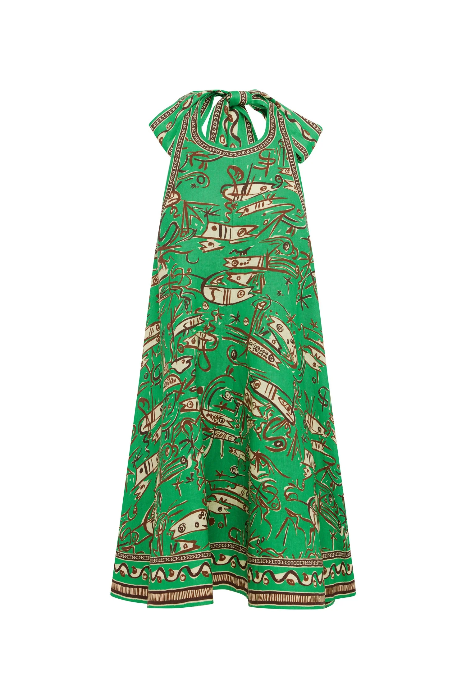 Fish Sticks Mini Dress - 1