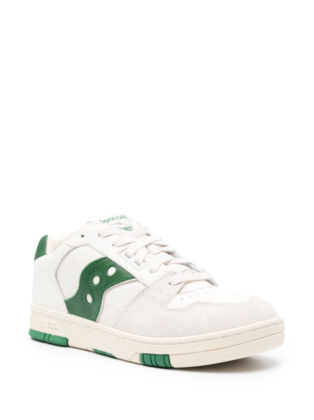 Sonic panelled leather sneakers - 2