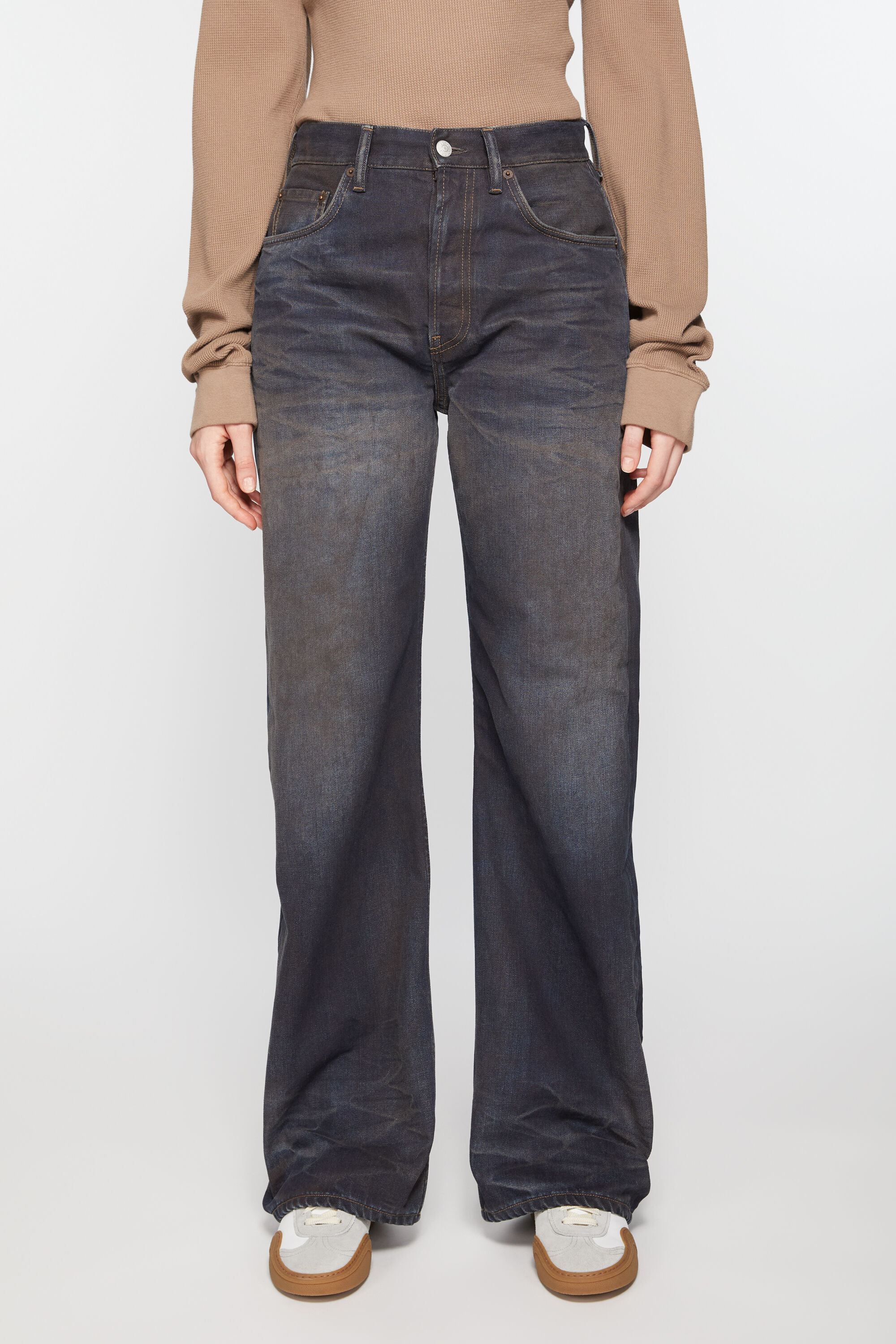 Loose fit jeans - 2021F - Dark Blue - 3