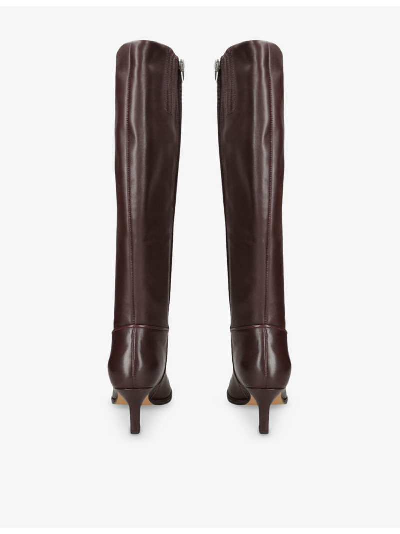 Aldy Leather Heeled Boots 3