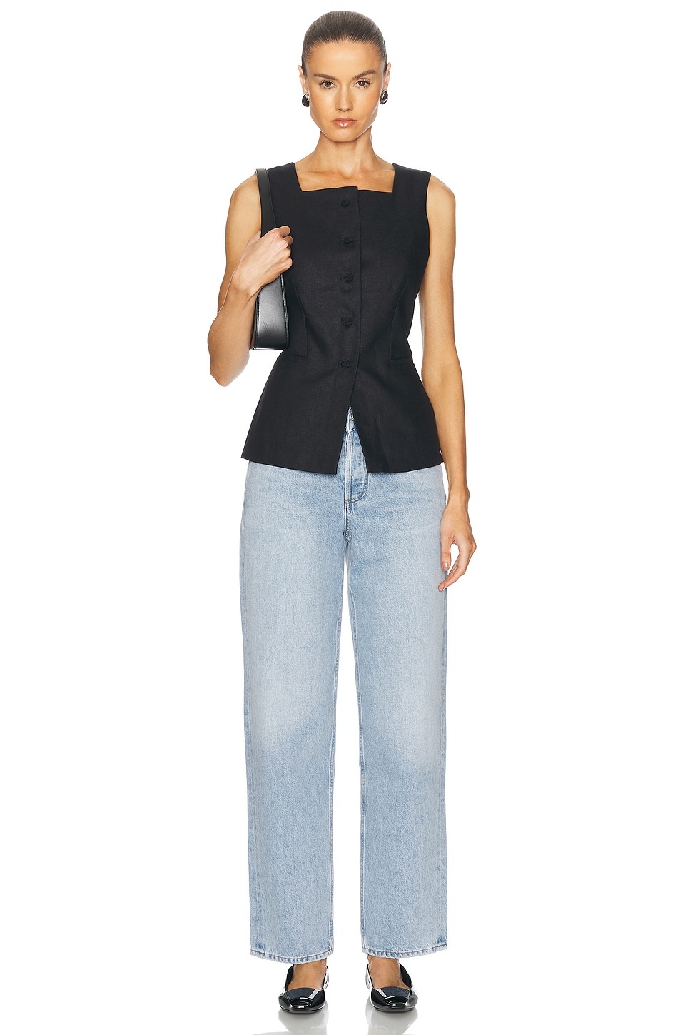V-waist Baggy - 5