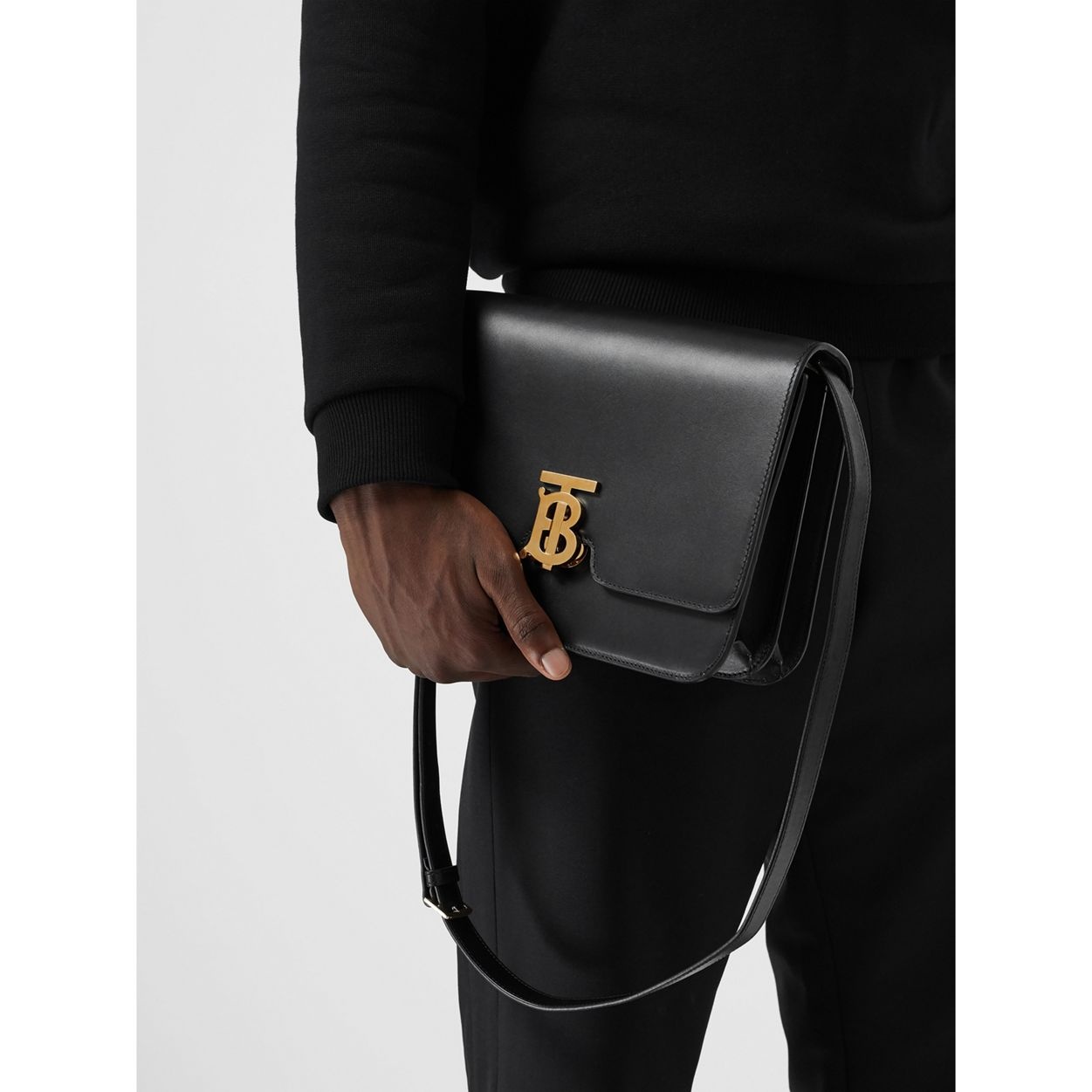 Small Leather TB Bag - 8