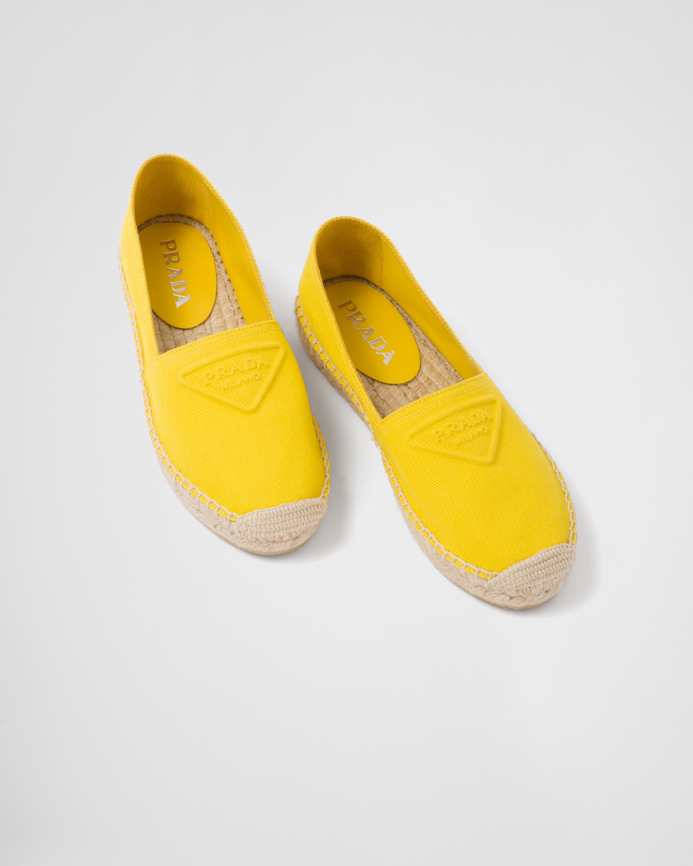 Cotton drill espadrilles - 4