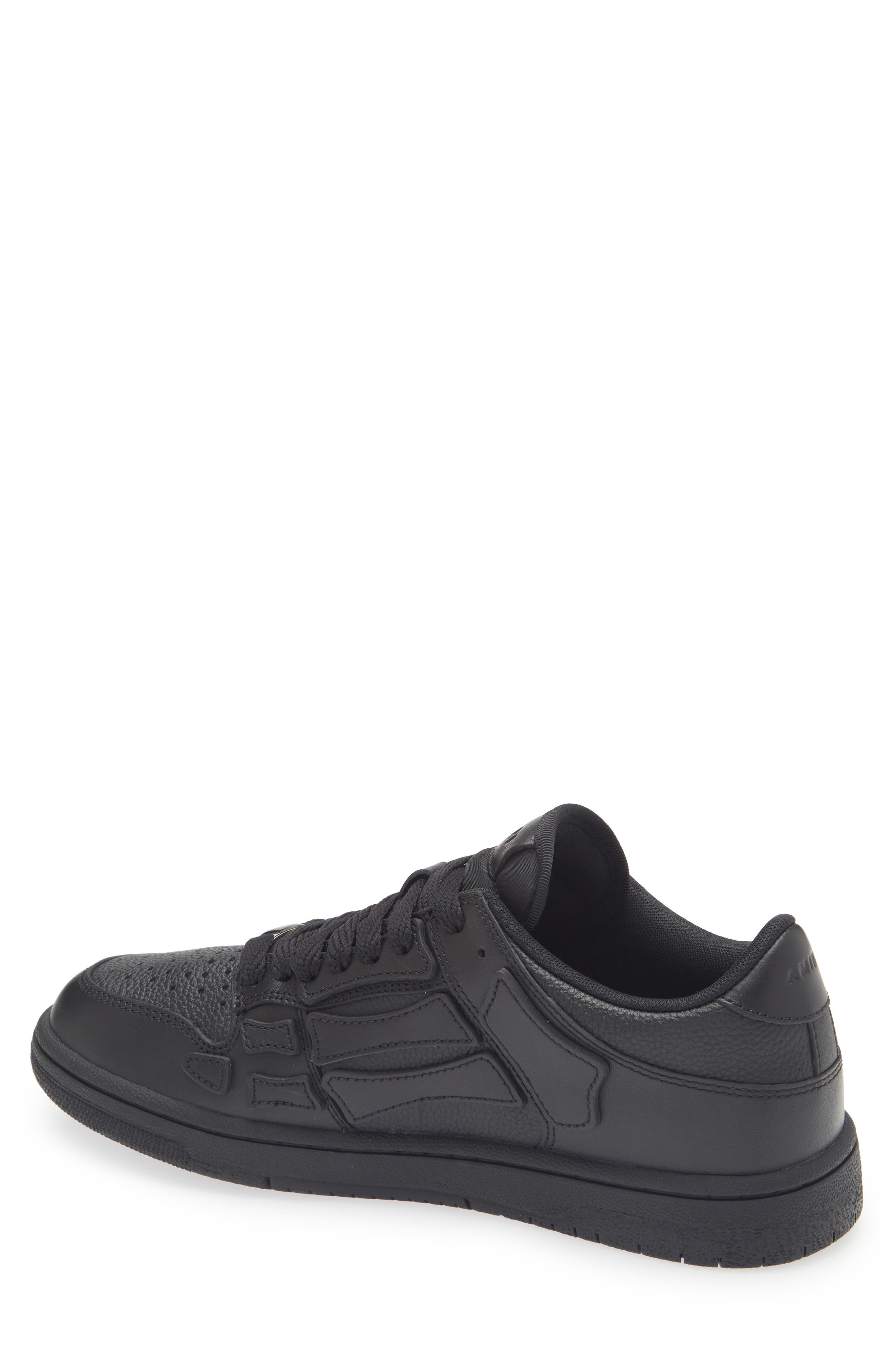 AMIRI Skeleton Low Top Sneaker in Black at Nordstrom - 2